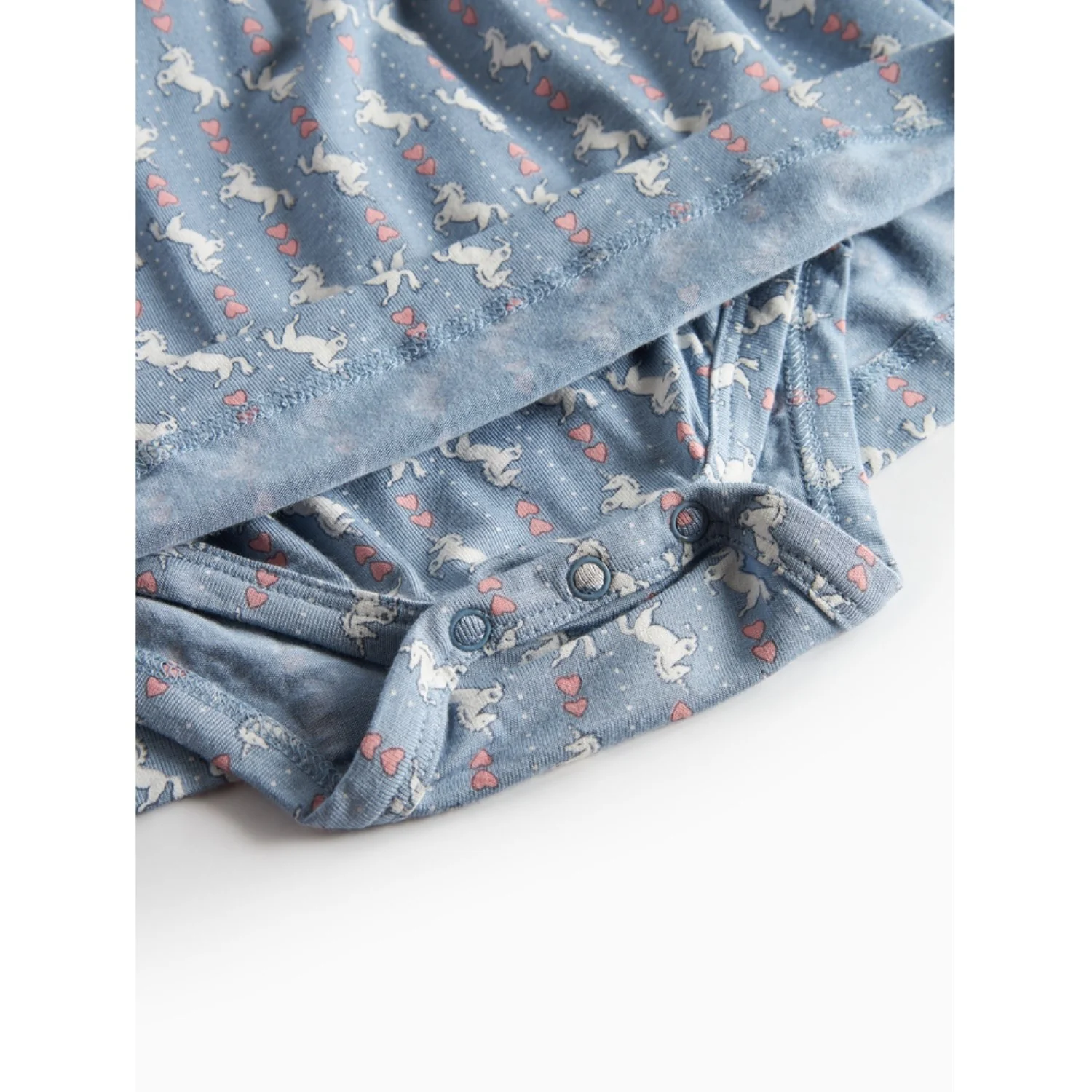 MarMar Smooth Jersey Unicorn Dream Ramona Frill LS Dress - Image 4