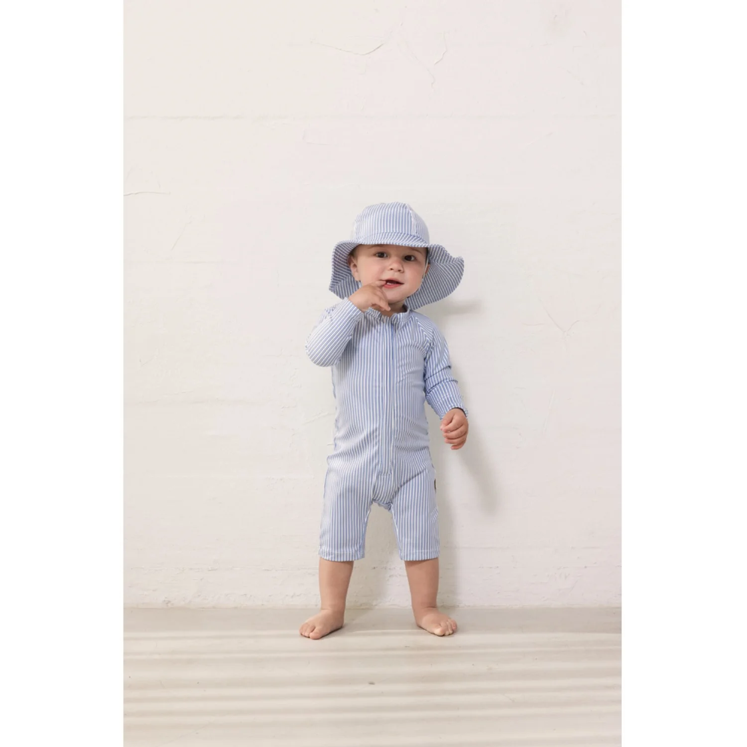 MarMar Swim Print Bolich Blue Stripe Swal Suit - Image 2