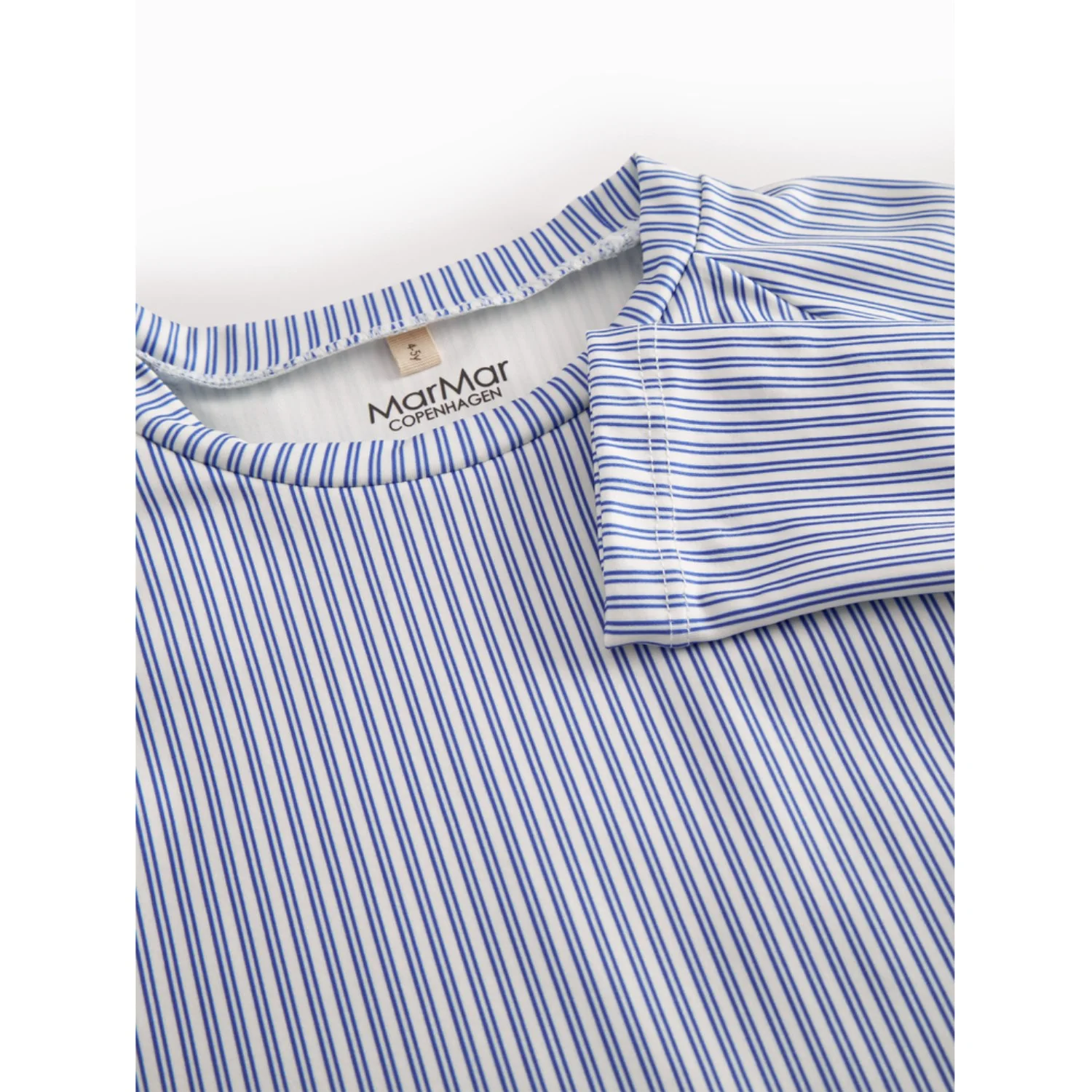 MarMar Swim Print Bolich Blue Stripe Swean Tee Swimwear - Image 3