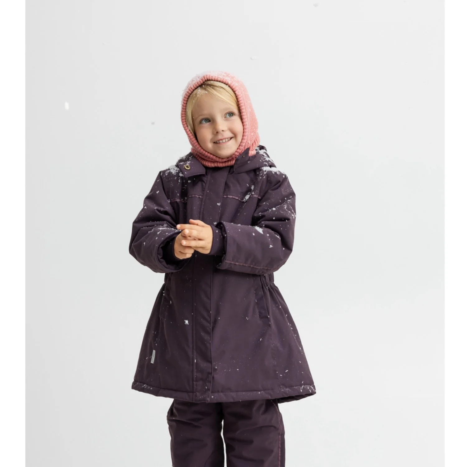 MarMar Tech. Outerwear Solid Deep Plum Orla Pants - Image 4