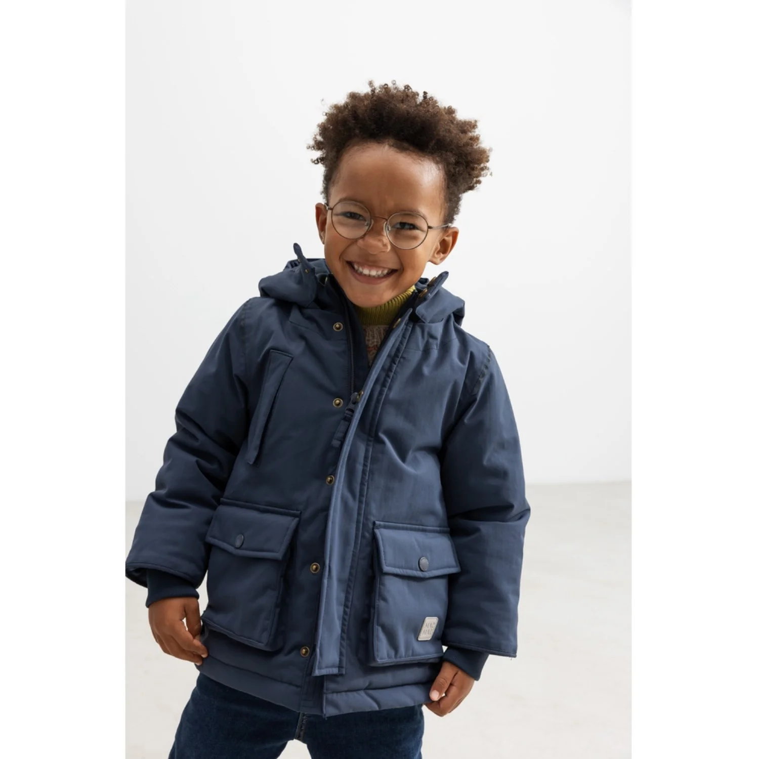 MarMar Tech. Outerwear Solid Ink Omas Jacket - Image 5