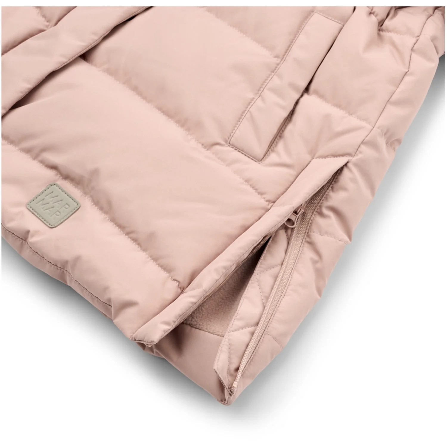 MarMar Tech. Puffer Light Plum Oxford Coat - Image 9