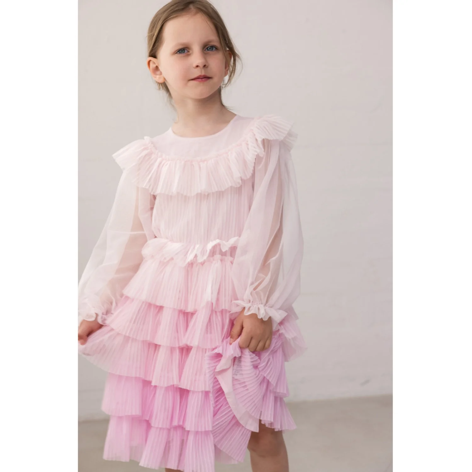 MarMar Tulle Plissé Petal Mix Doria Dress - Image 2