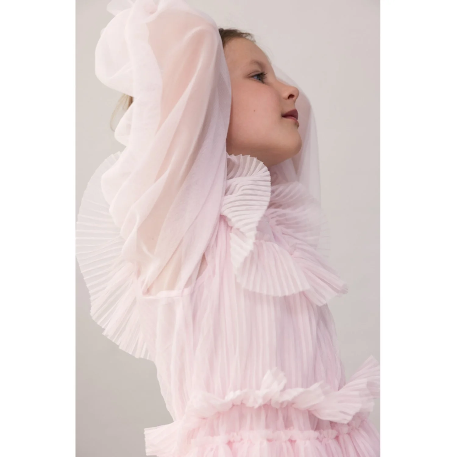 MarMar Tulle Plissé Petal Mix Doria Dress - Image 3