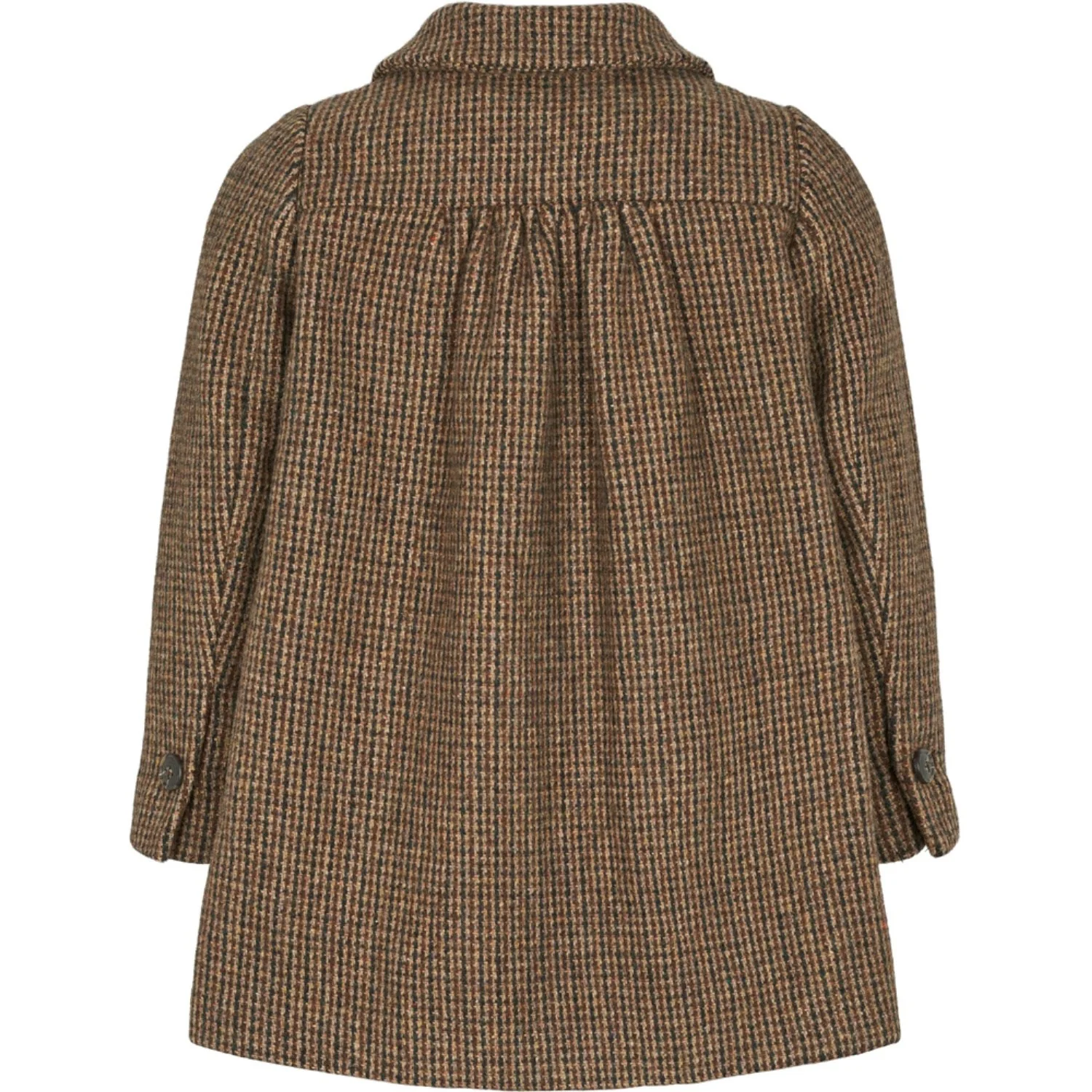 MarMar Wool Check Earthy Check Olive Jacket - Image 8