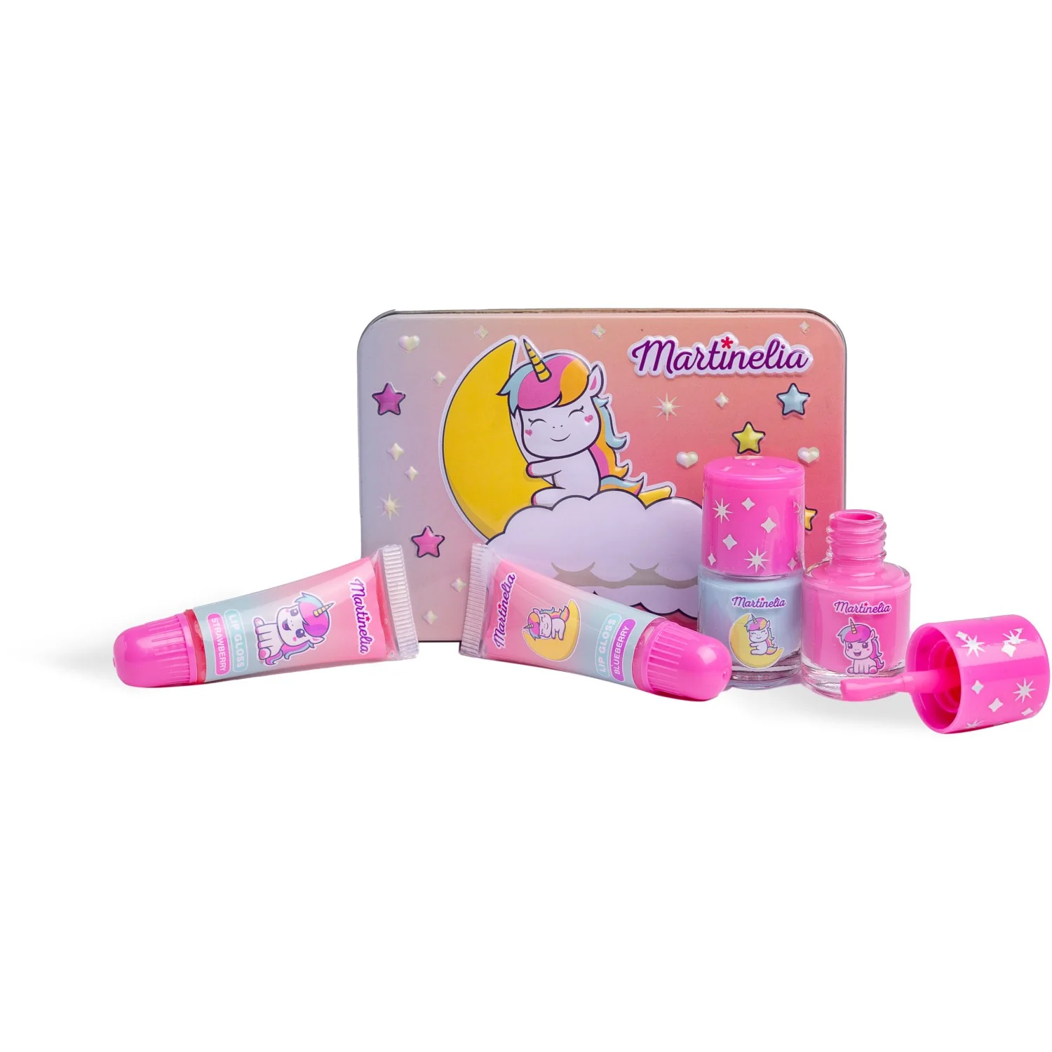 Martinelia Little Unicorn Makeup Tin Set