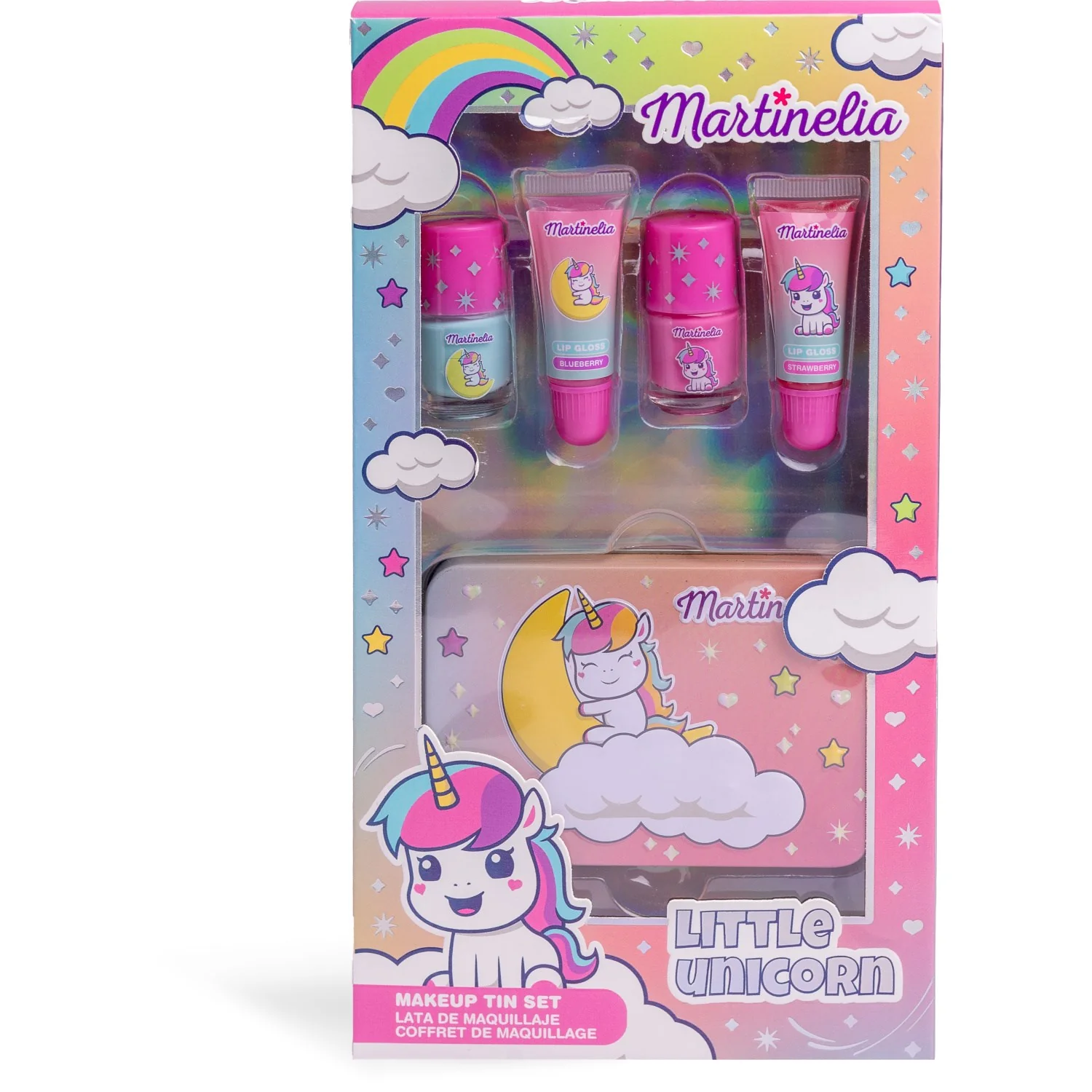 Martinelia Little Unicorn Makeup Tin Set - Image 2