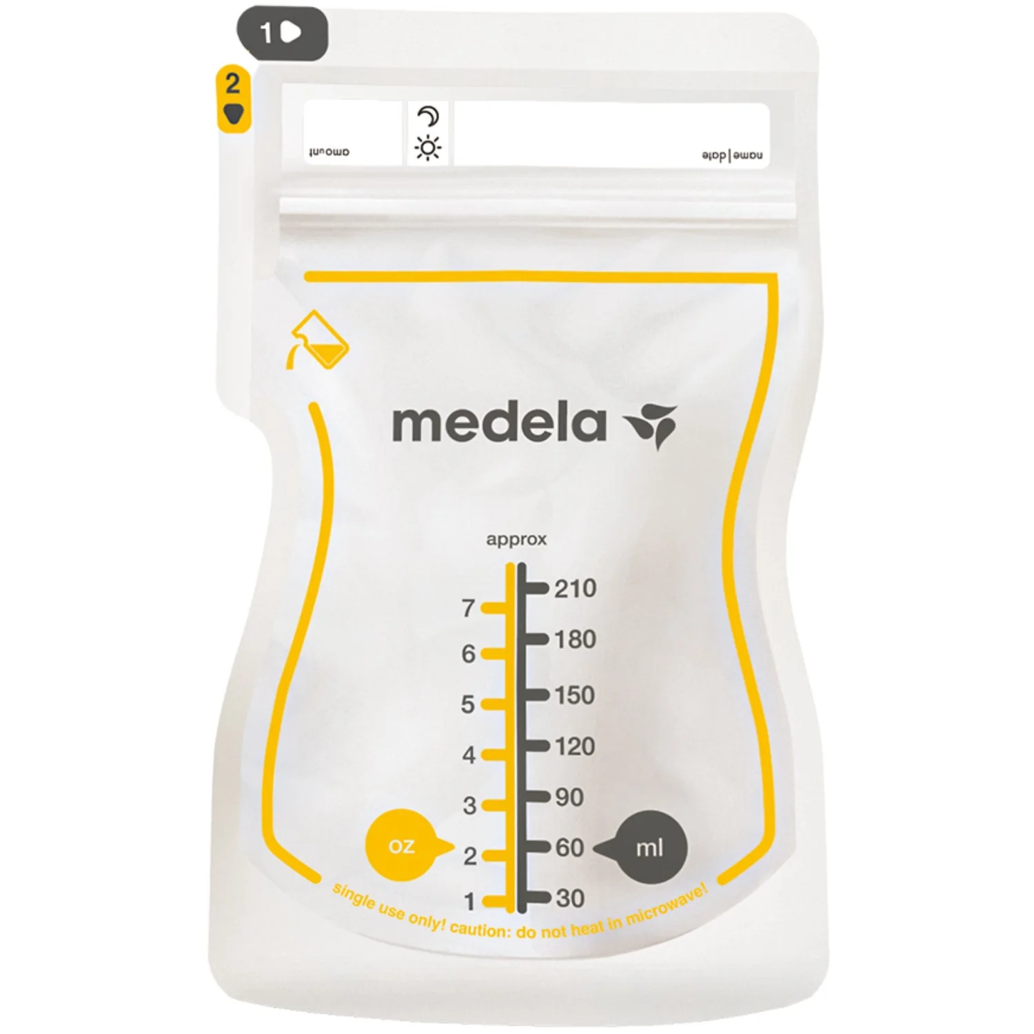 medela Easy Pour Snack Bag For Breast Milk - Image 2