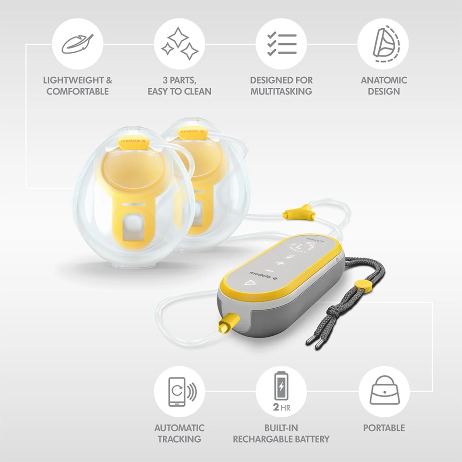 medela Freestyle Hands-Free Double Electric Breast Pump - Image 6