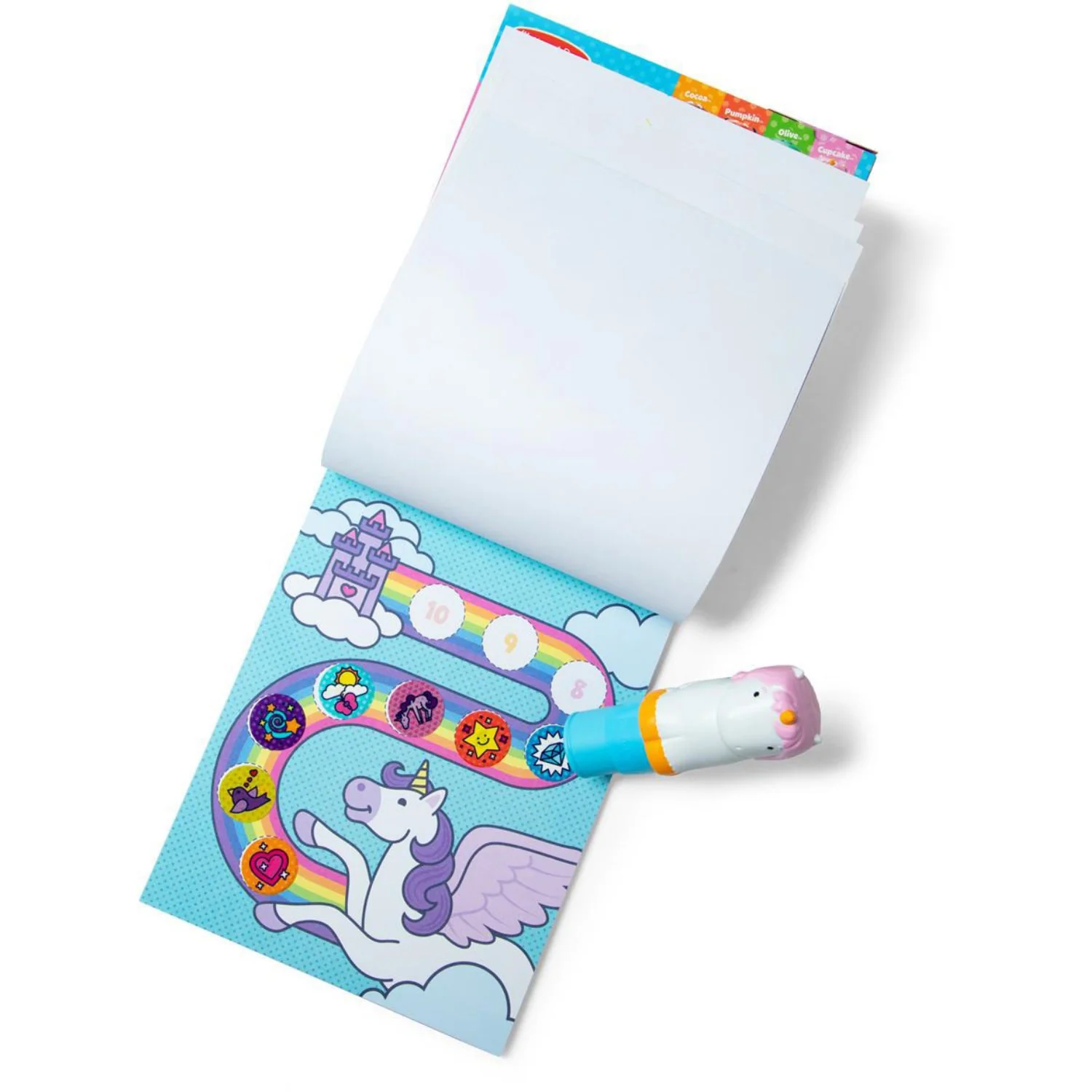 Melissa & Doug Lyseød Sticker Wow! Activity Pad Set Unicorn - Image 3