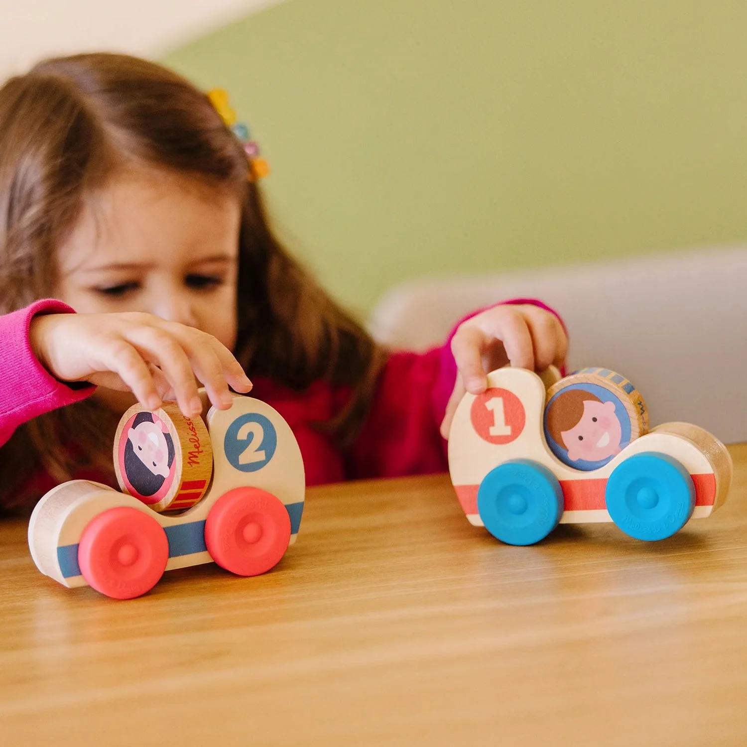 Melissa & Doug Multifarvet Biler - Go Tots - Racerbiler - Image 5