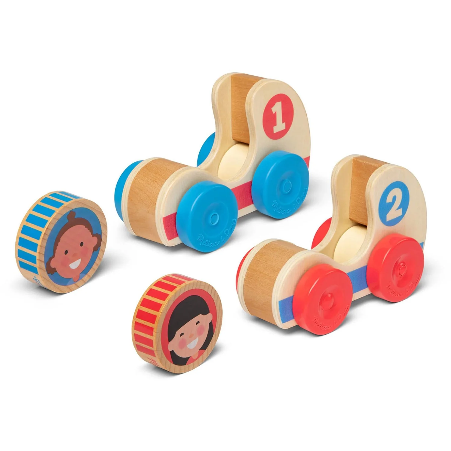 Melissa & Doug Multifarvet Biler - Go Tots - Racerbiler - Image 6