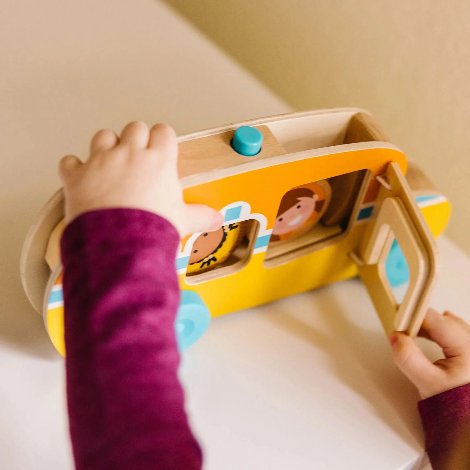 Melissa & Doug Multifarvet Bus - Go Tots - Rul Og Kør - Image 3