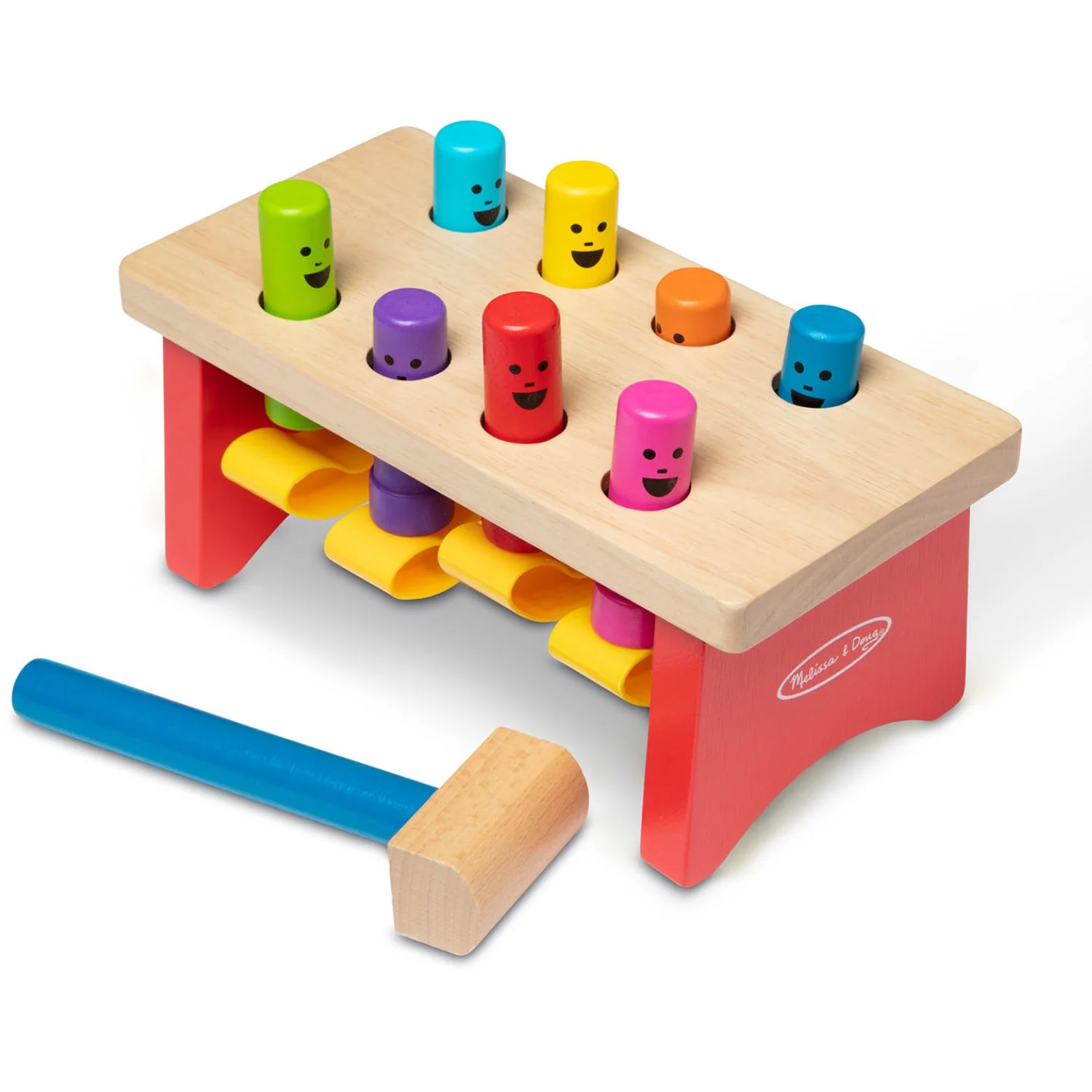 Melissa & Doug Multifarvet Hammerbænk Deluxe - Image 6