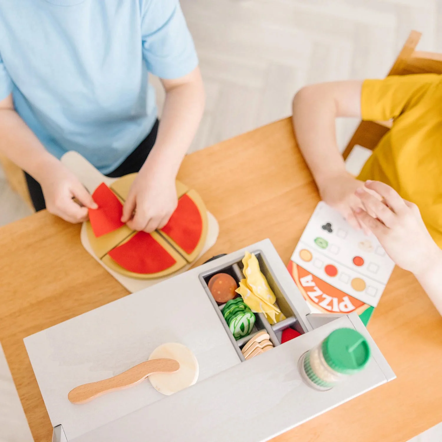 Melissa & Doug Multifarvet Legesæt Pizzaovn - Image 4