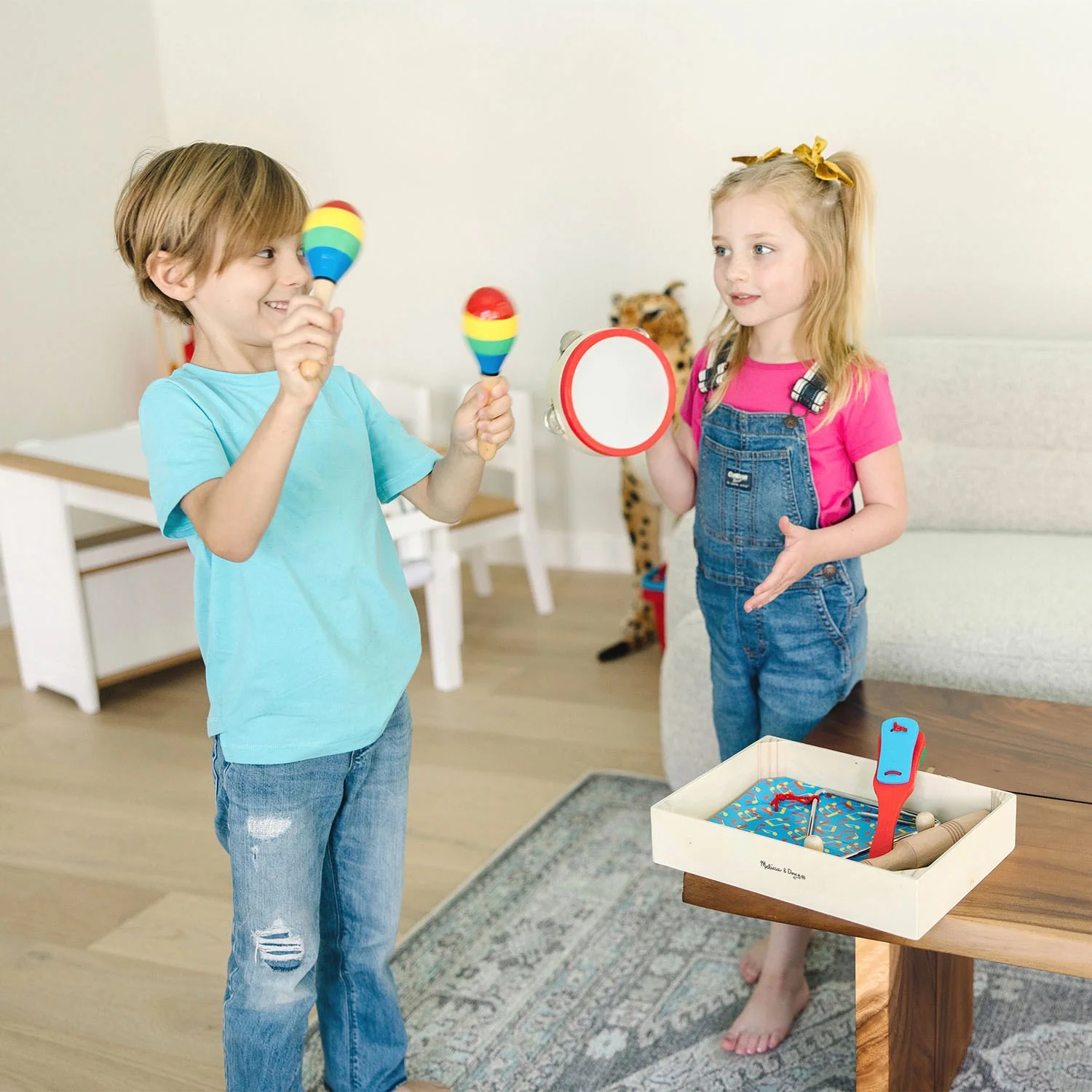 Melissa & Doug Multifarvet Musical Instrument Play Set Band-In-A-Box! - Image 4