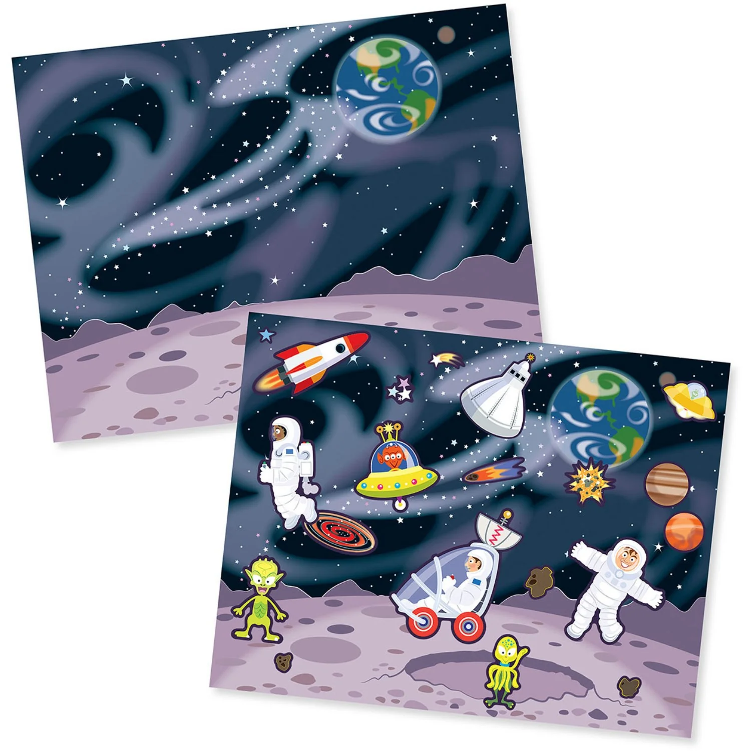 Melissa & Doug Multifarvet Reusable Sticker Pad Adventure - Image 5