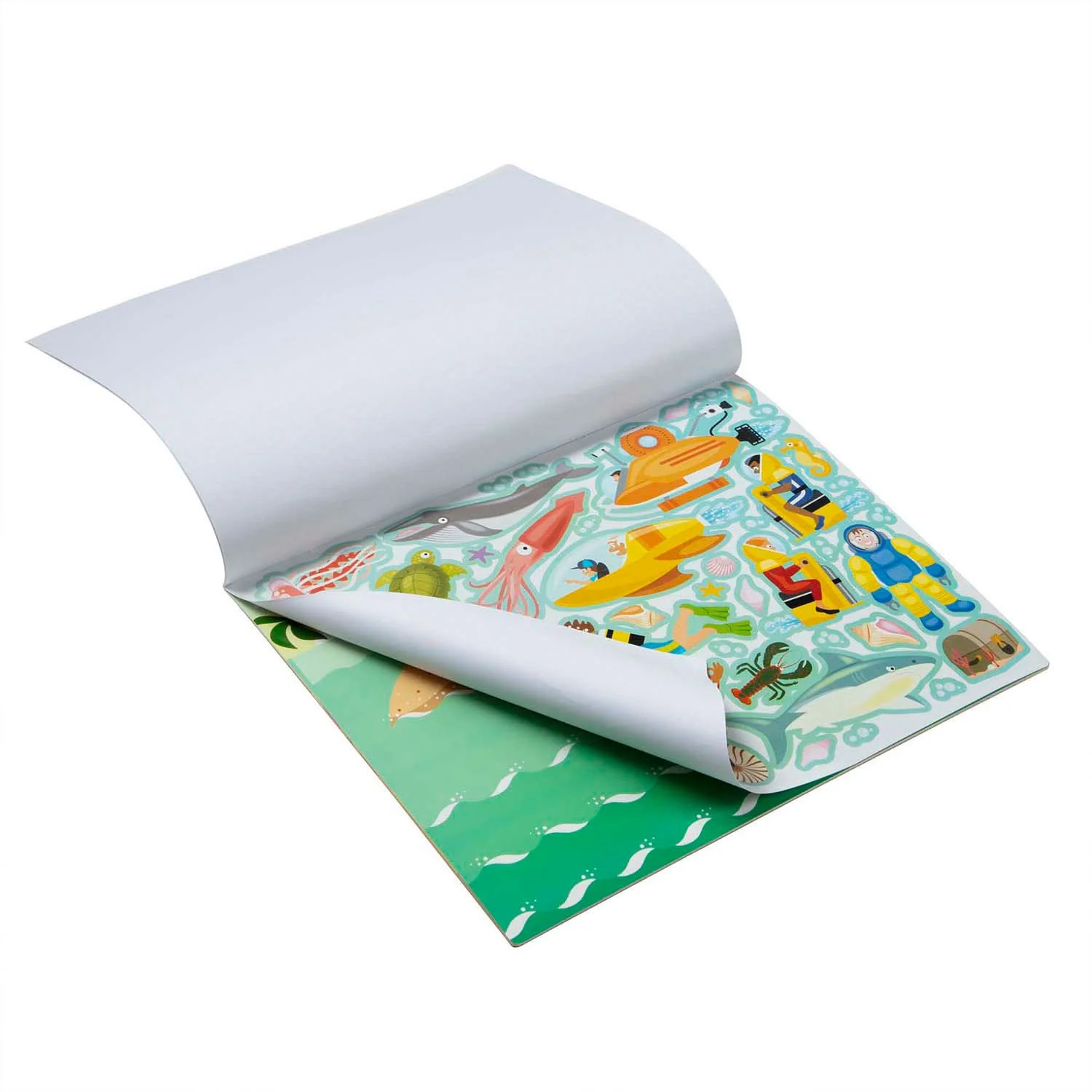 Melissa & Doug Multifarvet Reusable Sticker Pad Adventure - Image 6