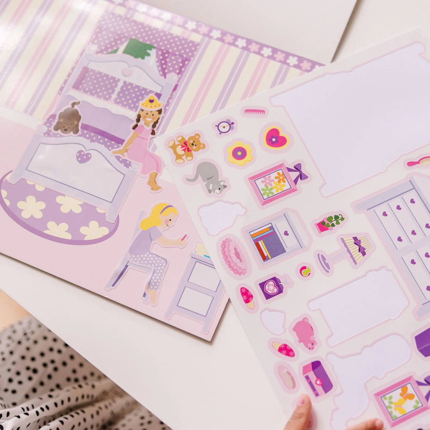 Melissa & Doug Multifarvet Reusable Sticker Pad Play House! - Image 7
