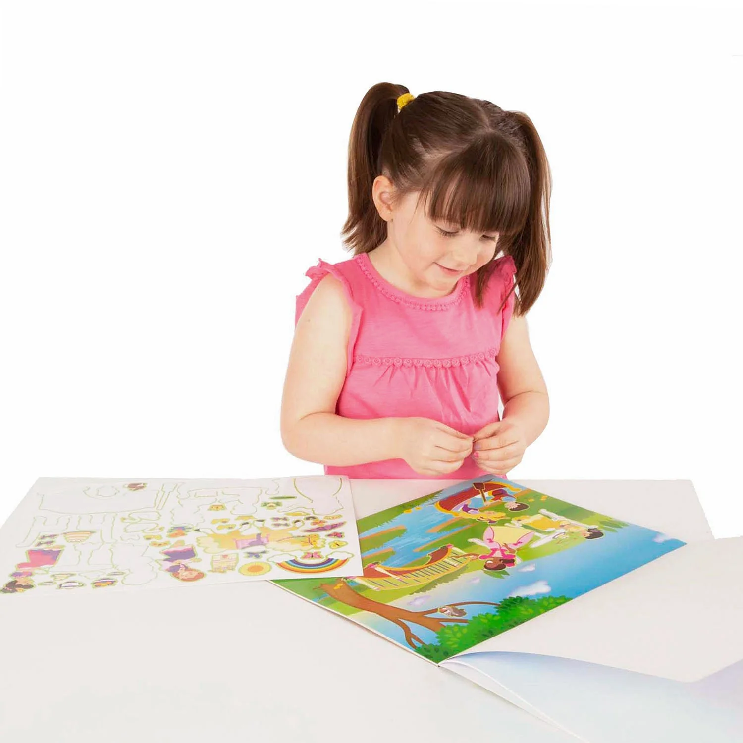 Melissa & Doug Multifarvet Reusable Sticker Pad Princess Castle - Image 4