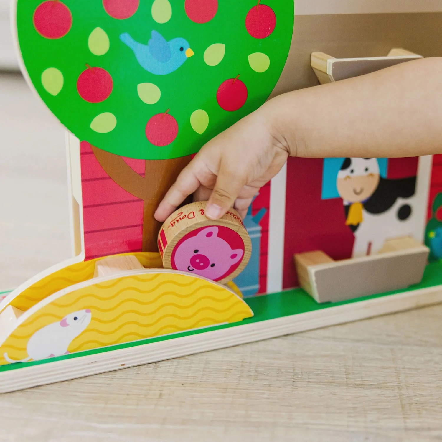 Melissa & Doug Multifarvet Toy - Go Tots - Bondegårds Tumlesæt - Image 4