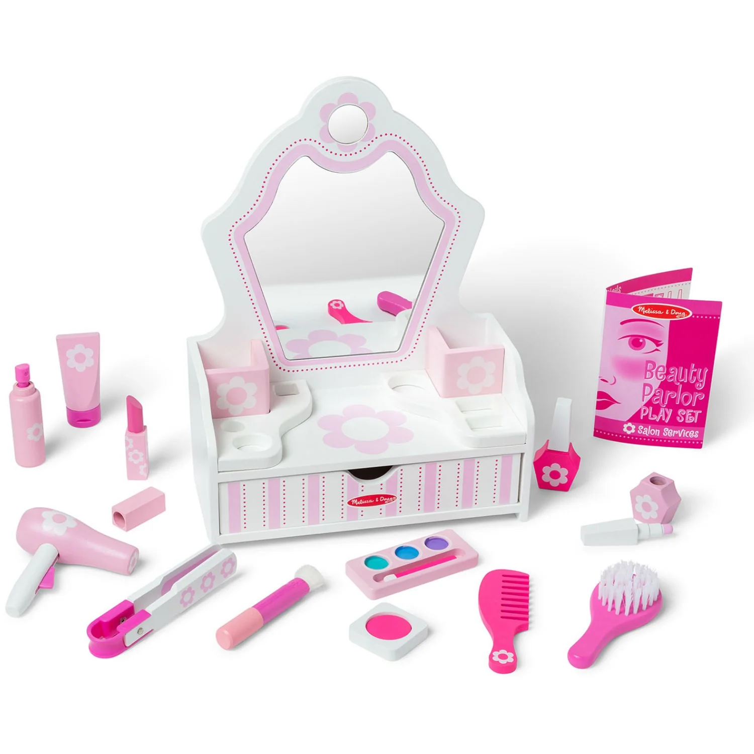 Melissa & Doug Multifarvet Toy Vanity Play Set - Image 6
