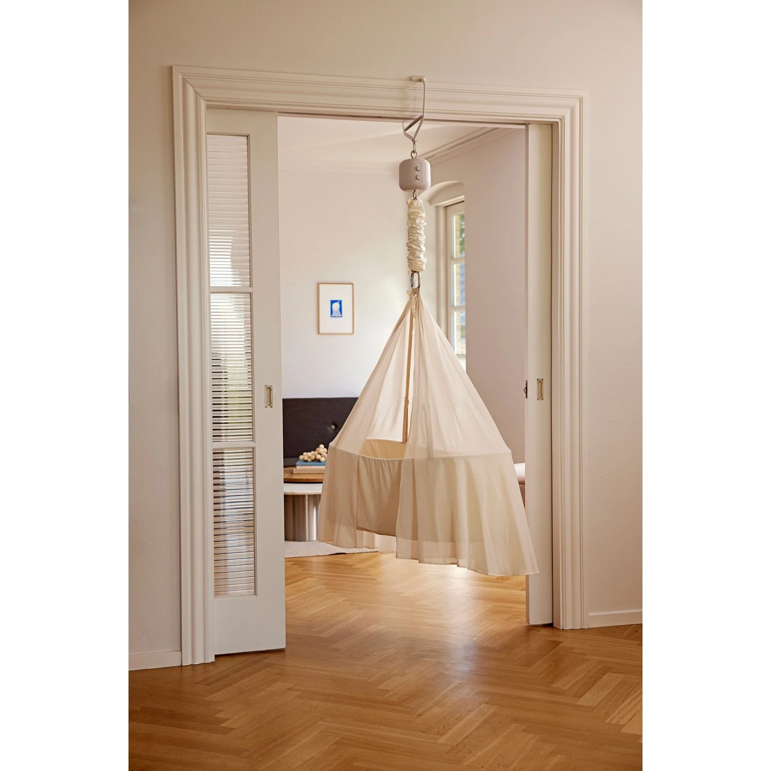 MEMBANTU Beige Cradle Bouncer Leelo02 - Image 7