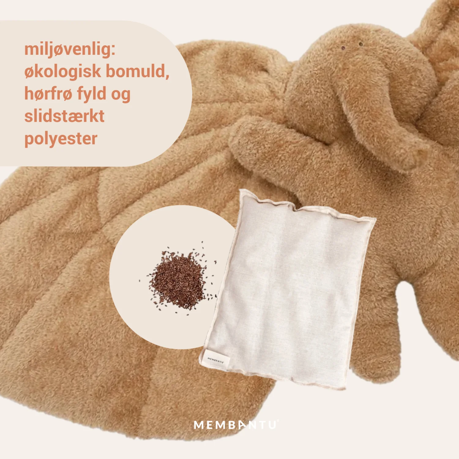MEMBANTU Brown Warm & Weight Plush Magma01 - Image 15