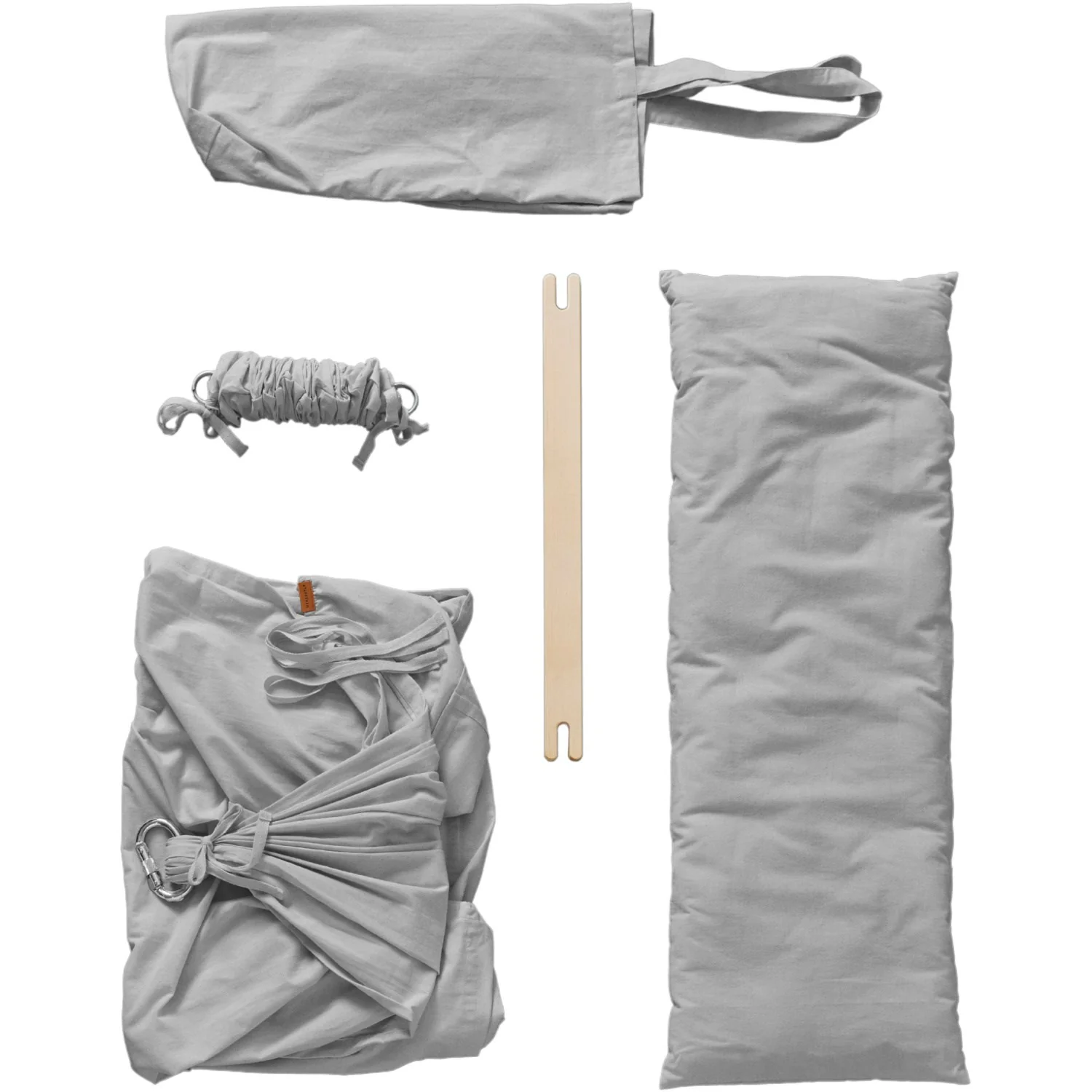 MEMBANTU Grey Organic Baby Hammock Basic - Image 2