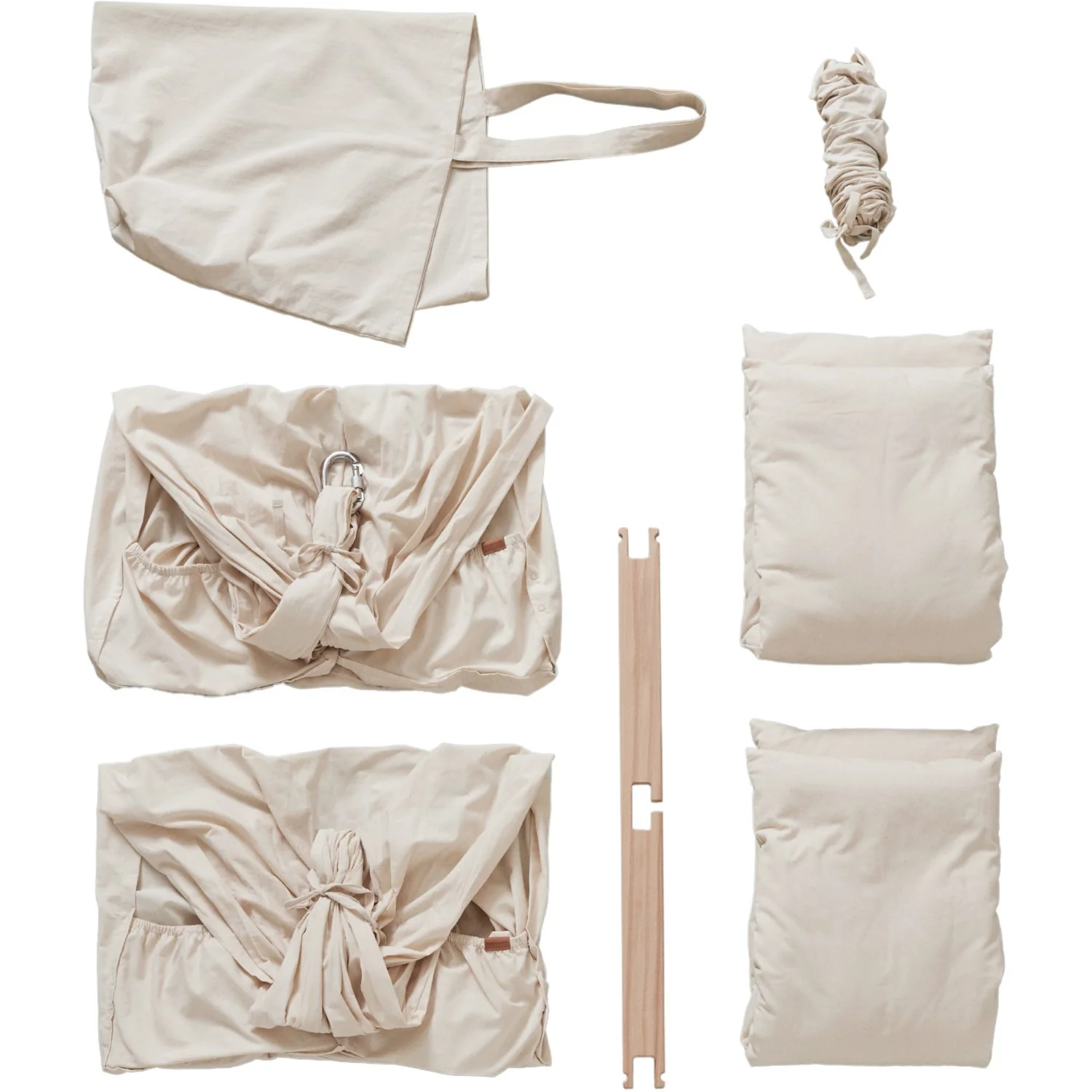 MEMBANTU Nature Organic Twin Hammock Basic - Image 4