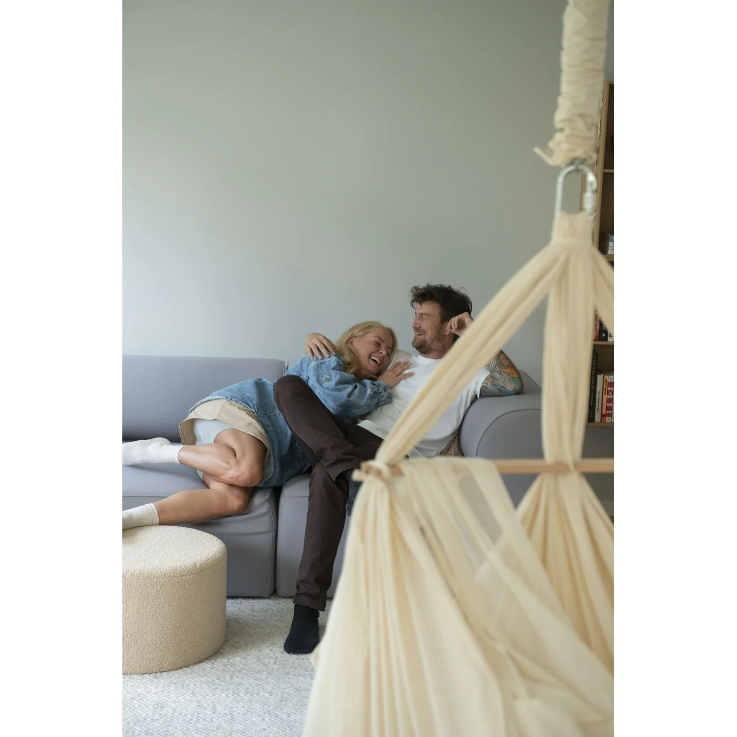 MEMBANTU Nature Organic Twin Hammock Premium - Image 2