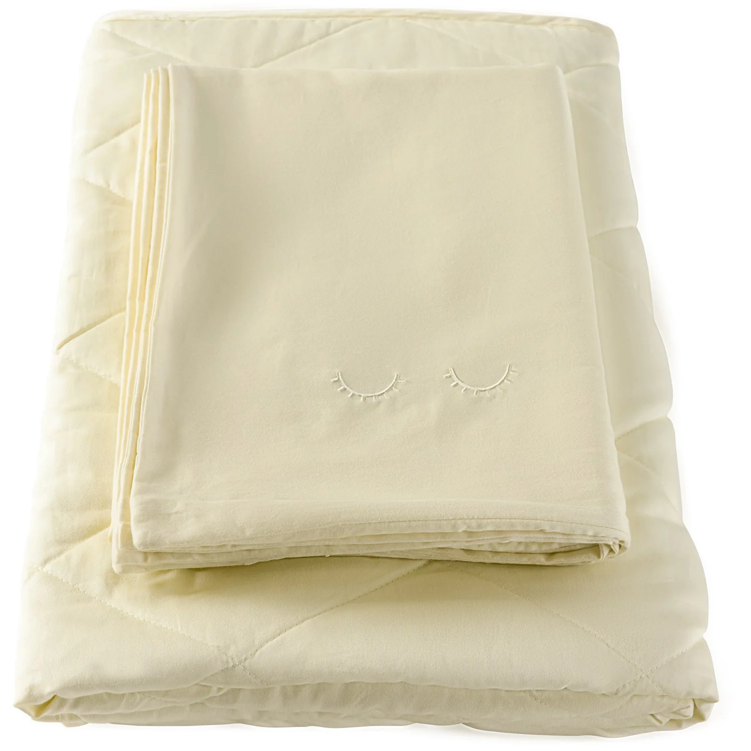 MEMBANTU Pale Yellow Organic Junior Bedding - Image 3
