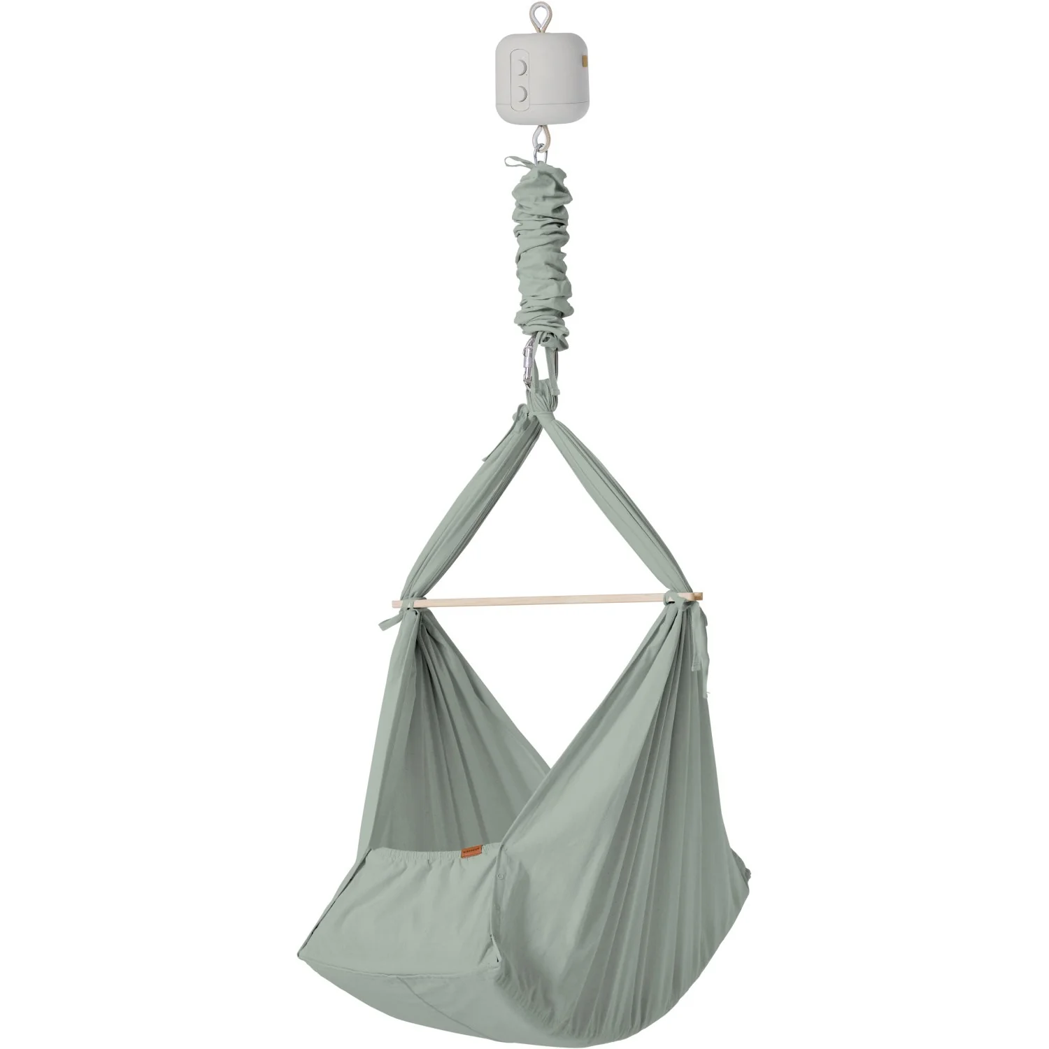 MEMBANTU Sage Green Organic Baby Hammock Basic - Image 4