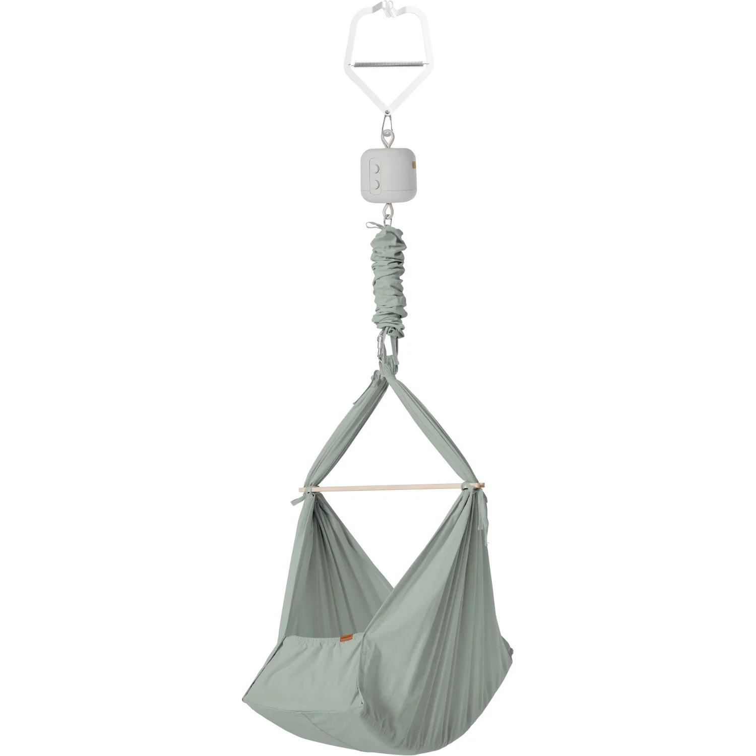 MEMBANTU Sage Green Organic Baby Hammock Basic - Image 5