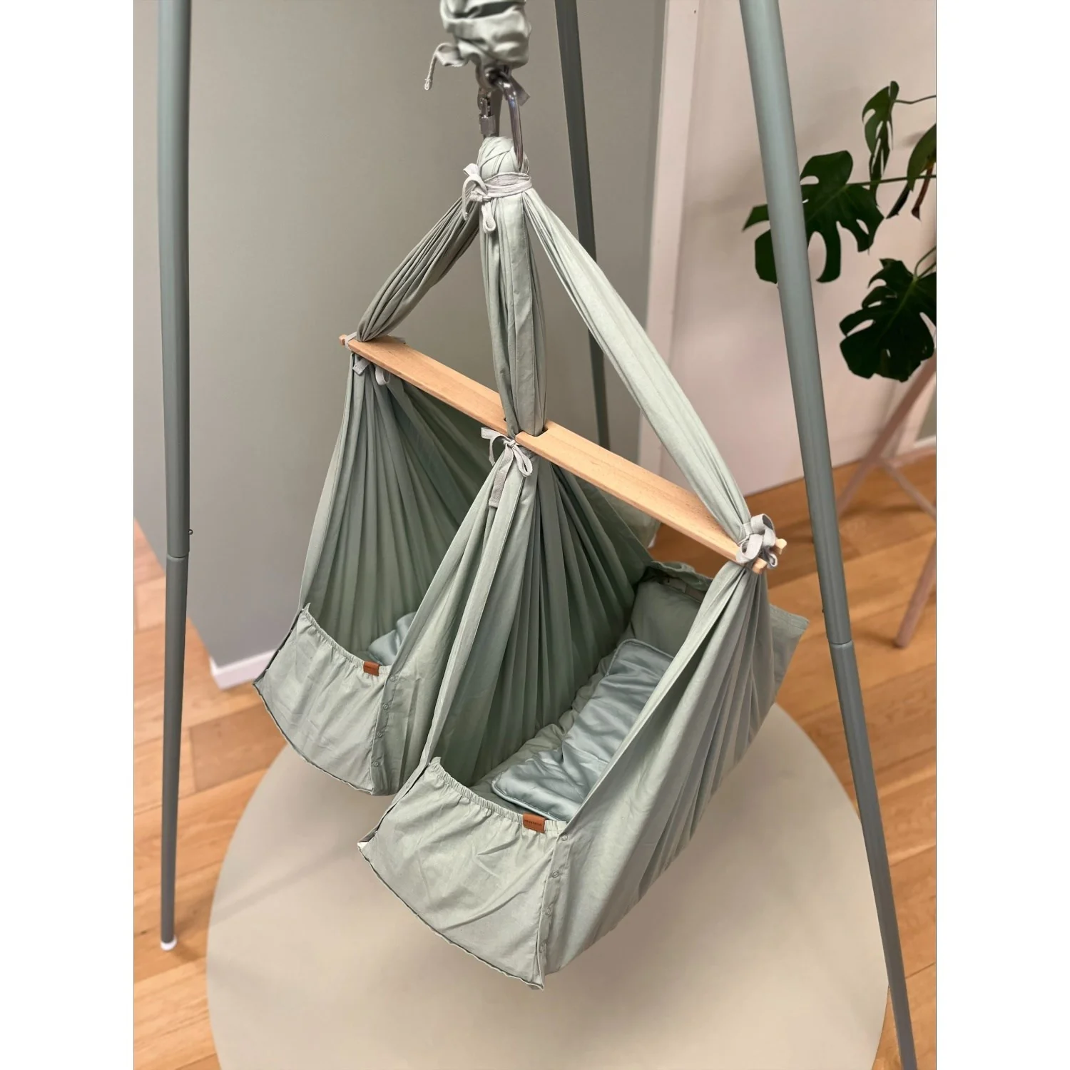MEMBANTU Sage Green Organic Twin Hammock Basic - Image 2