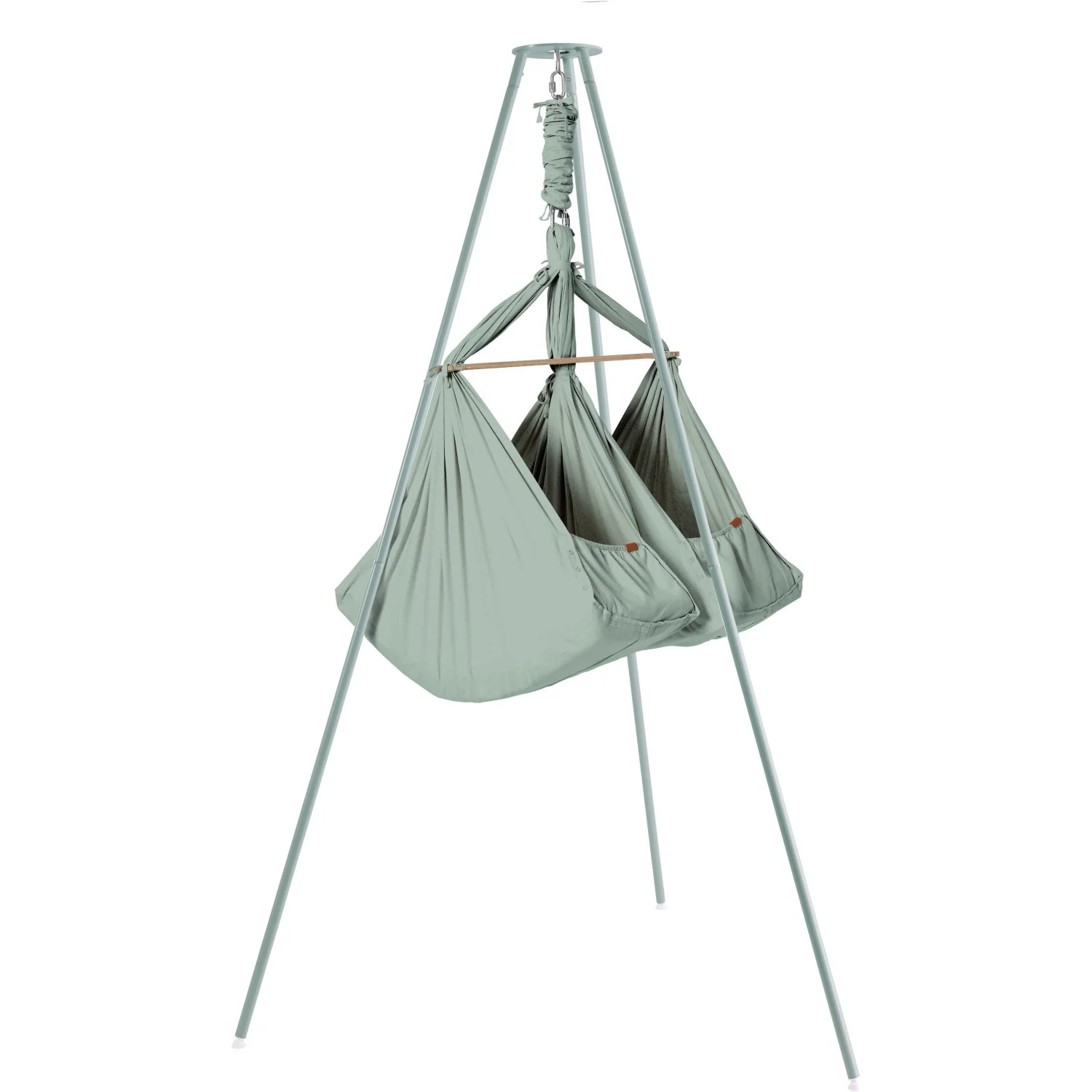 MEMBANTU Sage Green Organic Twin Hammock Basic - Image 4