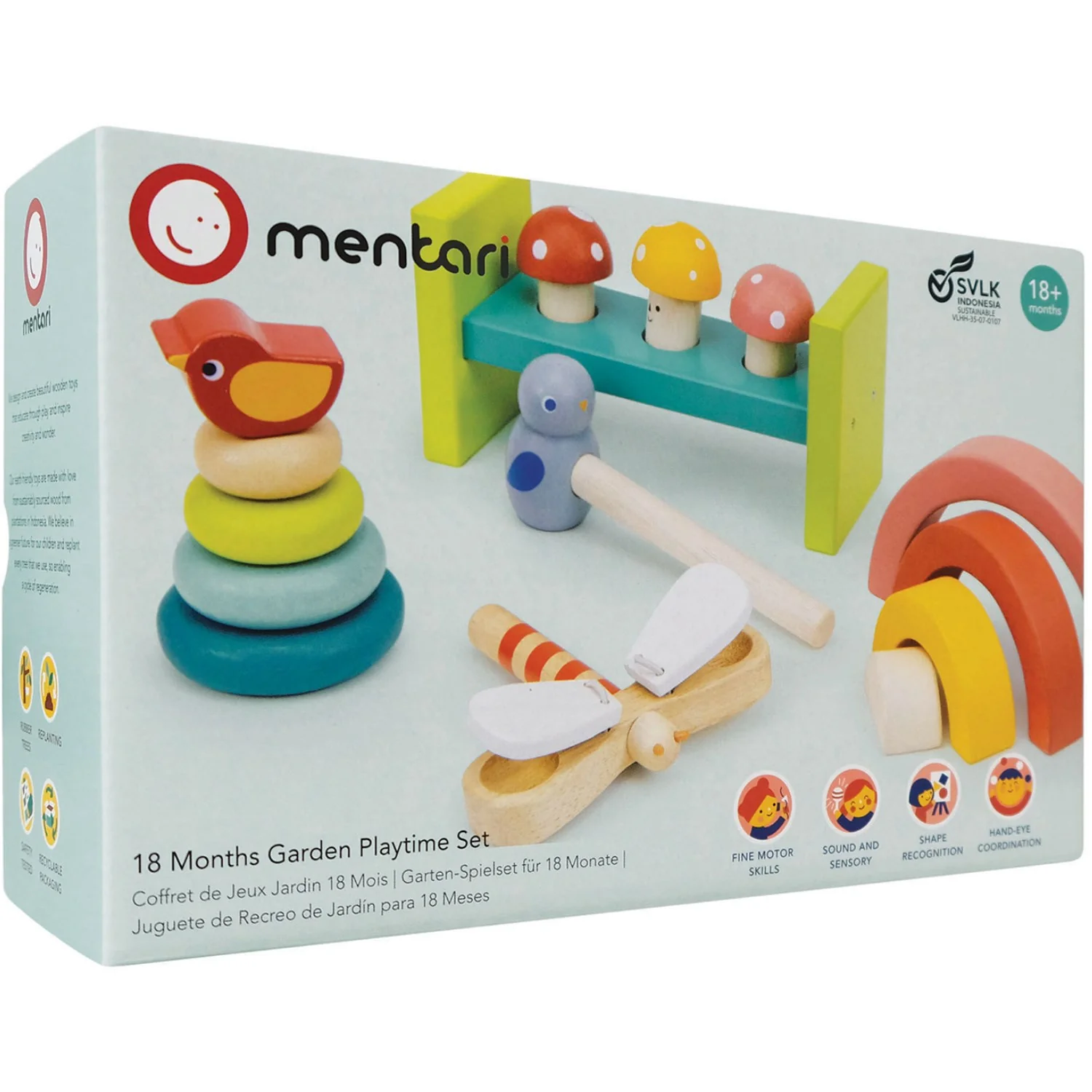 Mentari Hammerboard Set Garden Theme - Image 3