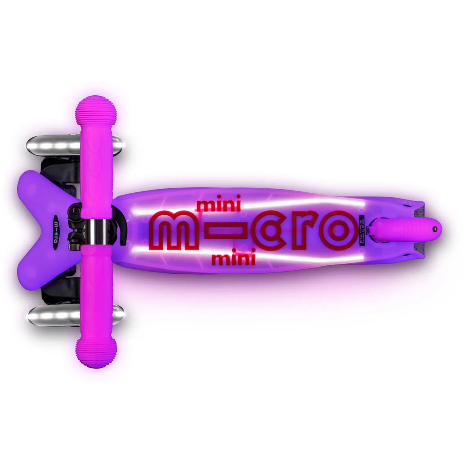 Micro Mini Deluxe Glow LED Plus - Frosty Pink