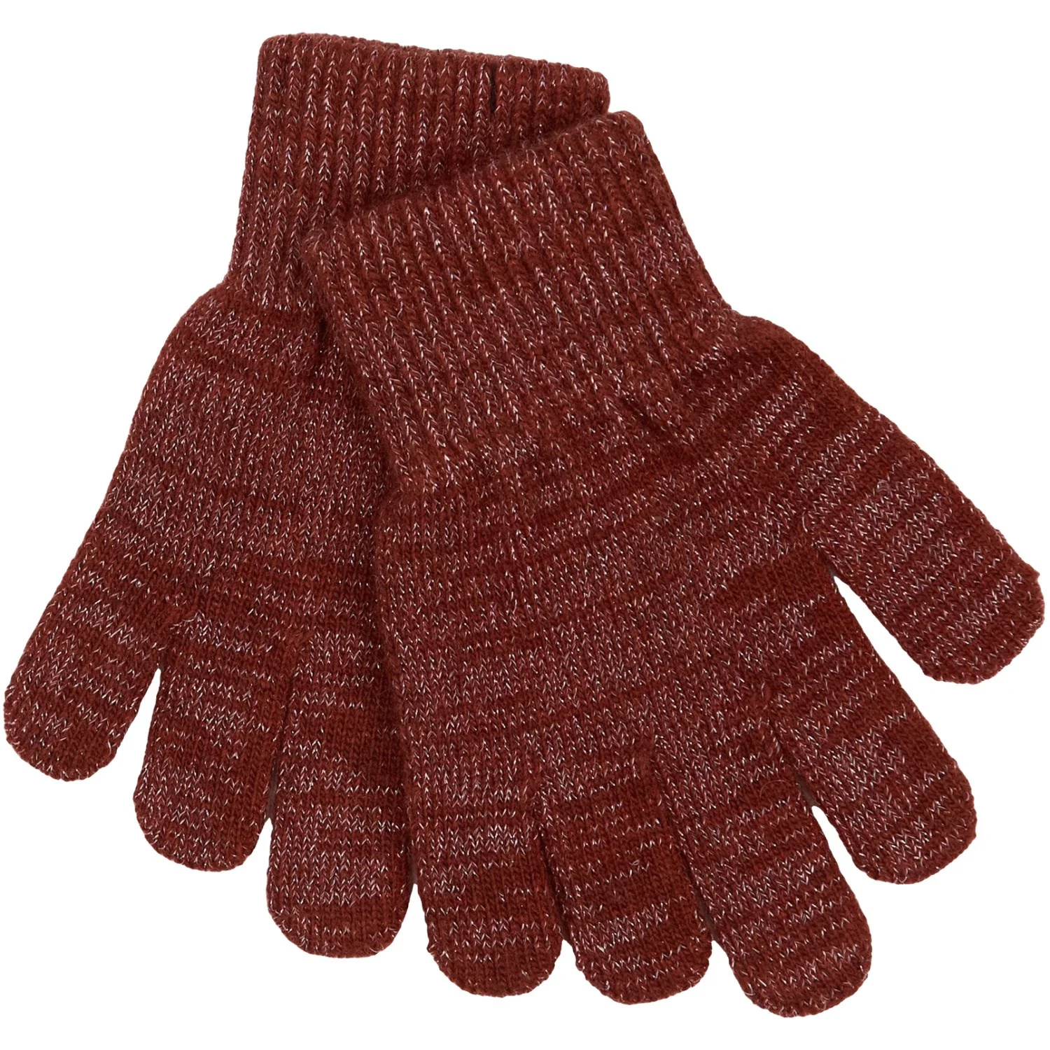 Mikk-Line Apple Butter-Chocolate Chip-Doeskin Magic Gloves 3 Pack With Lurex - Image 5