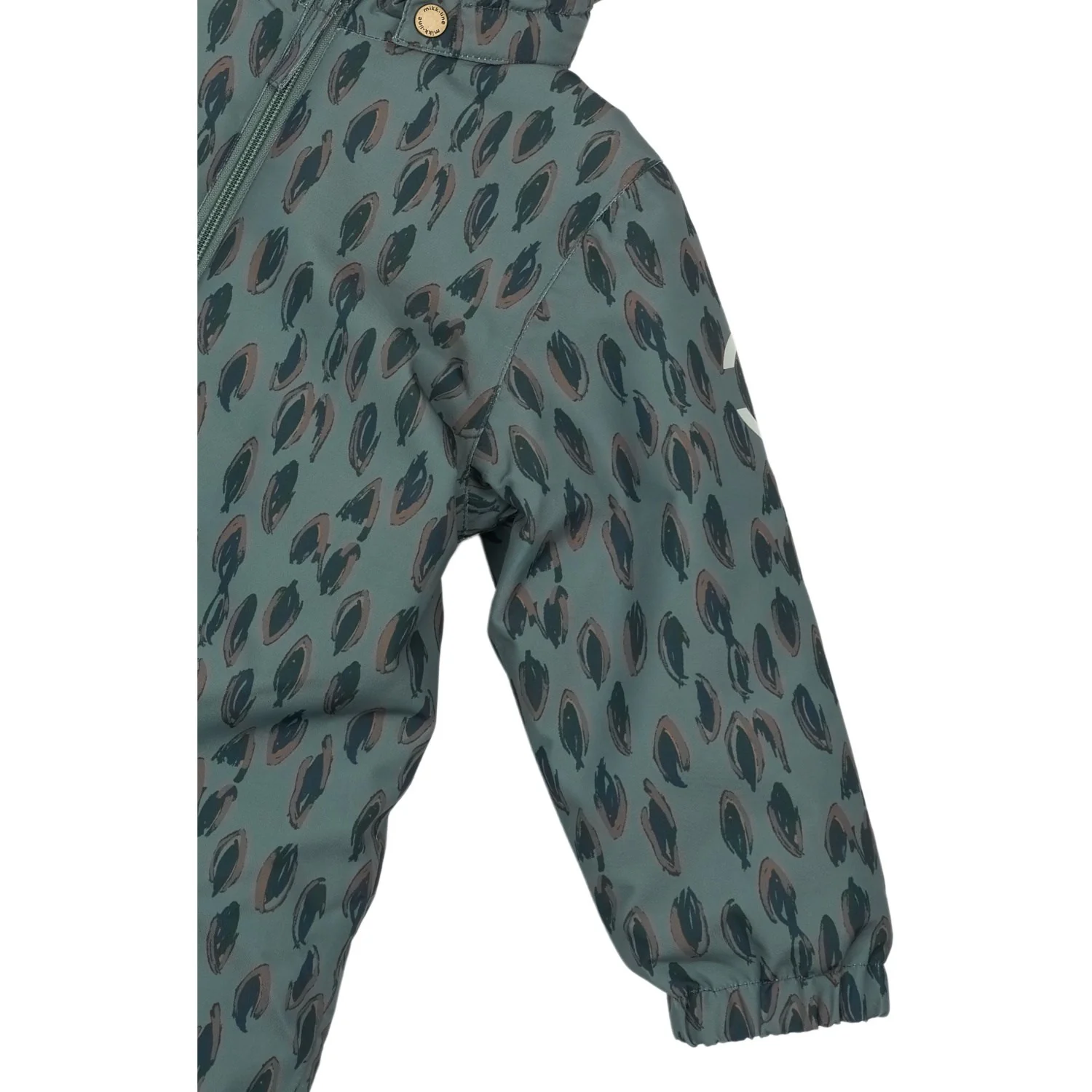 Mikk-Line Balsam Green Snow Suit AOP - Image 3