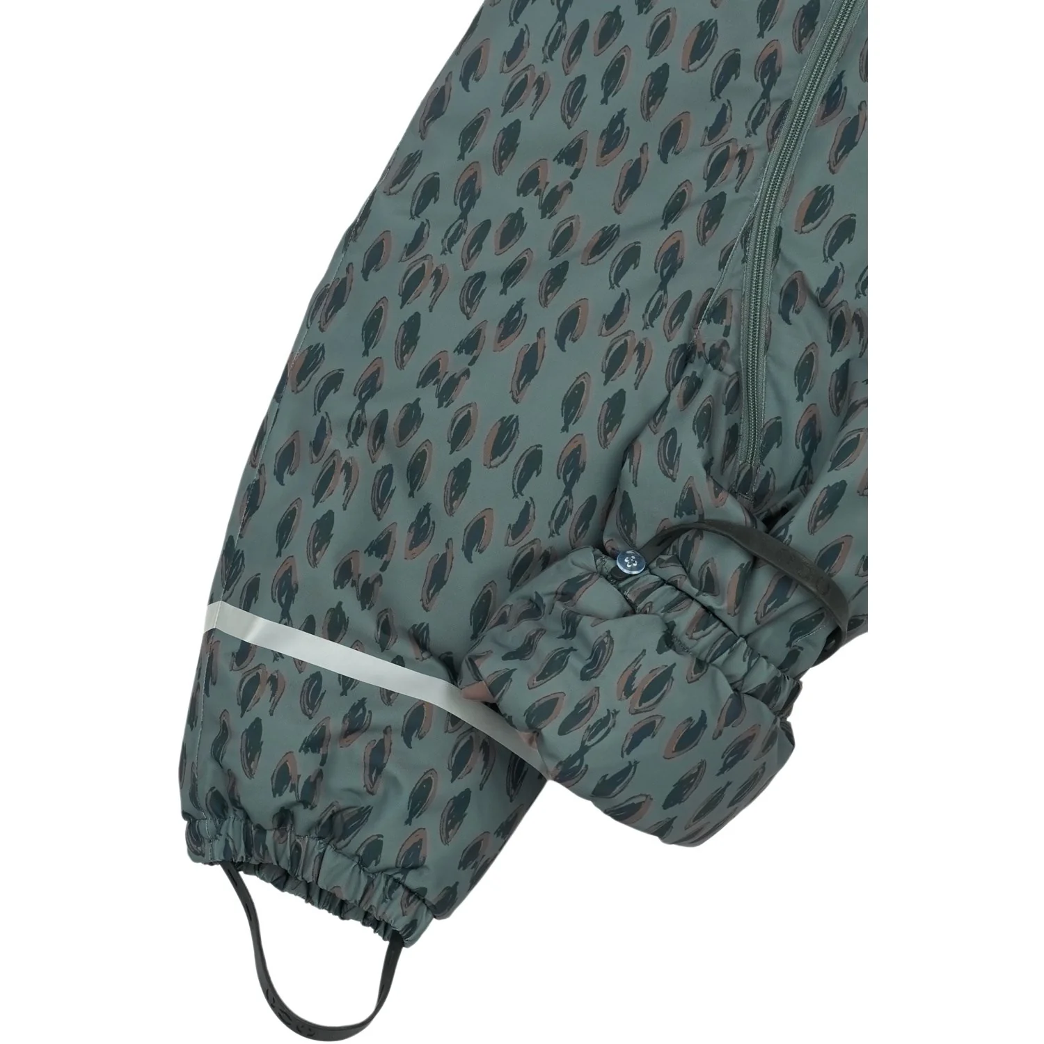Mikk-Line Balsam Green Snow Suit AOP - Image 4