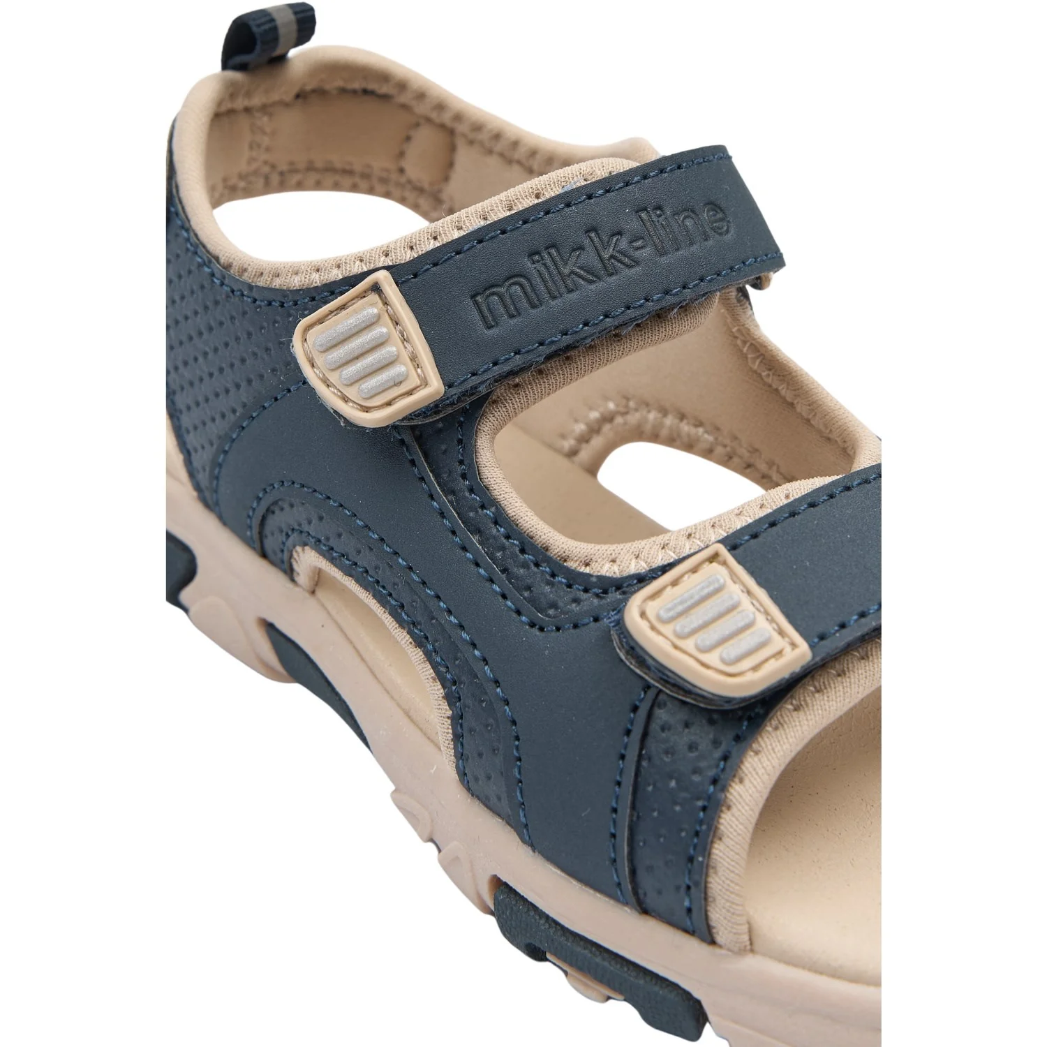 Mikk-Line Blue Nights Sandal With Velcro - Image 2