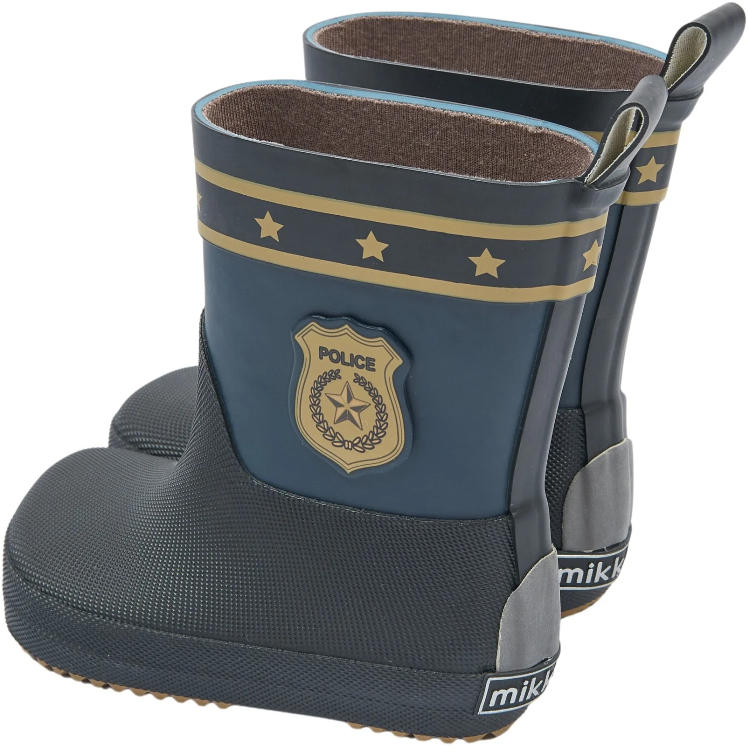 Mikk-Line Blue Nights Wellies Police Barefoot - Image 6
