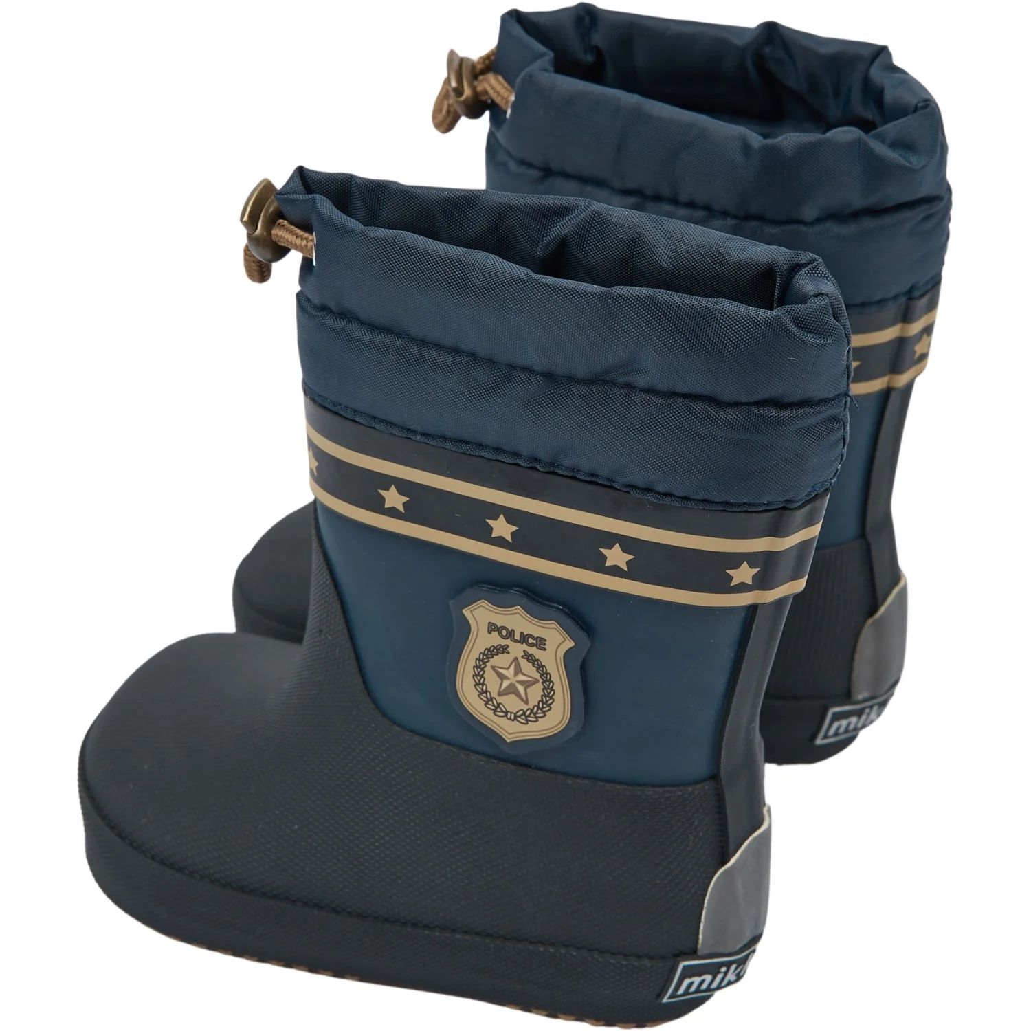 Mikk-Line Blue Nights Thermal Rubber Boot Police - Barefoot - Image 4