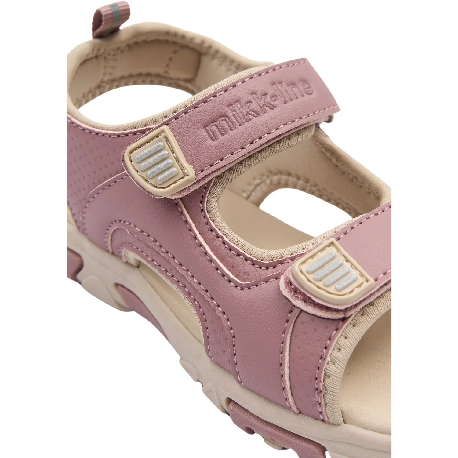 Mikk-Line Burlwood Sandal With Velcro - Image 2