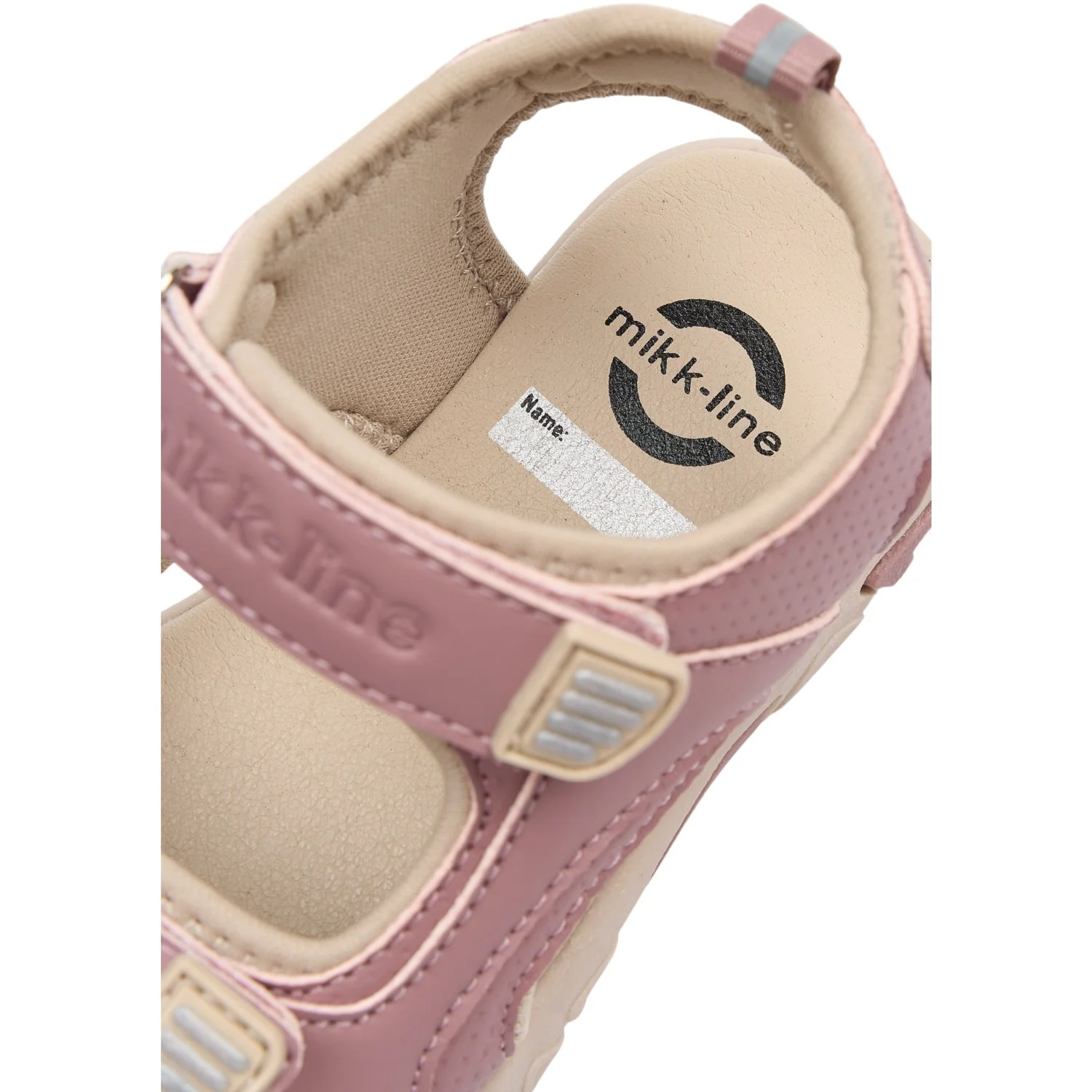 Mikk-Line Burlwood Sandal With Velcro - Image 3