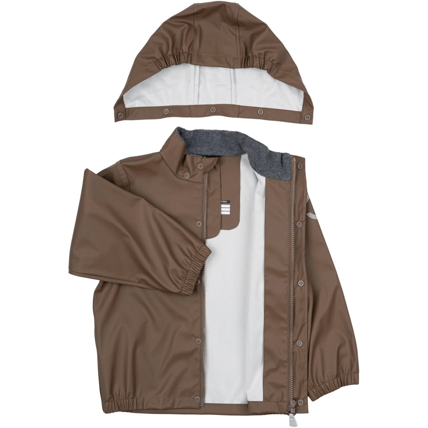 Mikk-Line Chocolate Chip Pu Rain Set W/O Susp. - Image 6