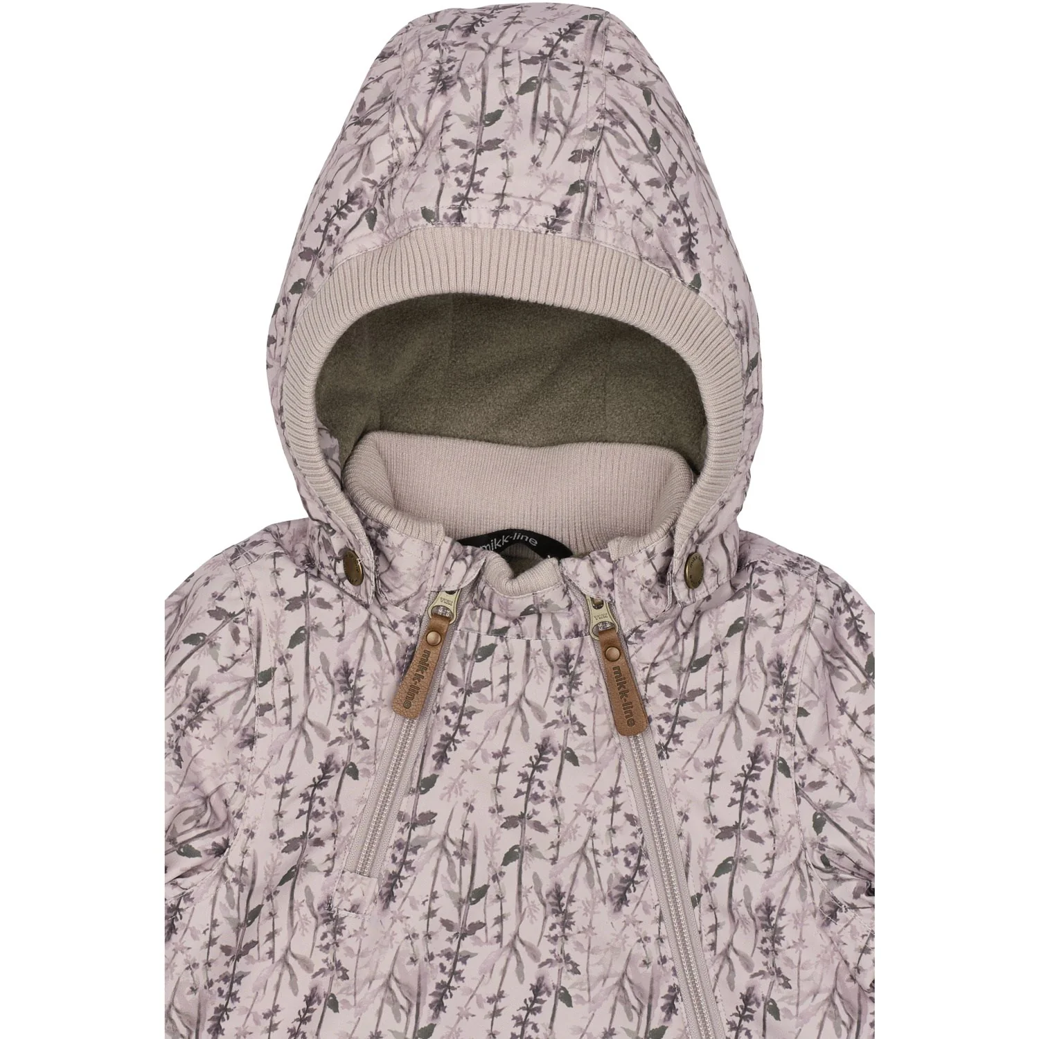 Mikk-Line Cloud Gray Polyester Baby Jacket AOP - Image 4