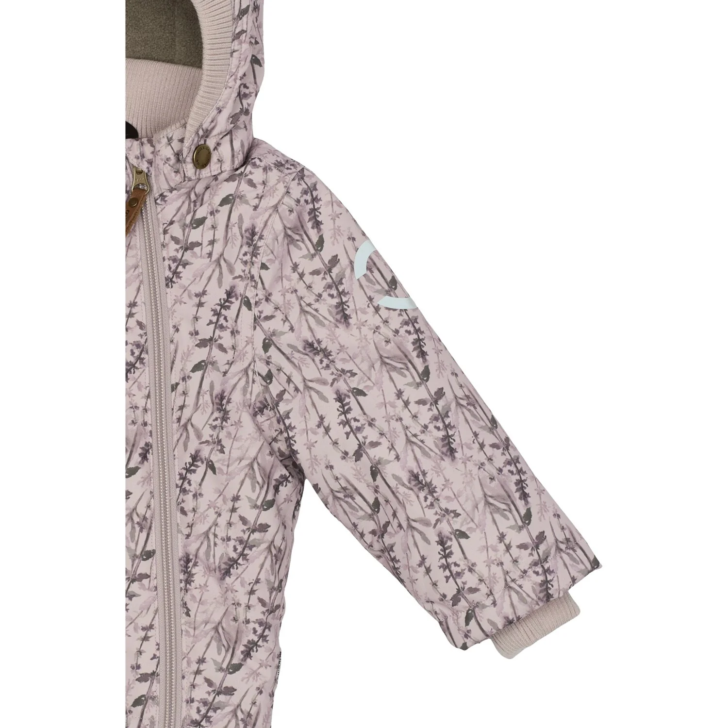 Mikk-Line Cloud Gray Polyester Baby Jacket AOP - Image 5