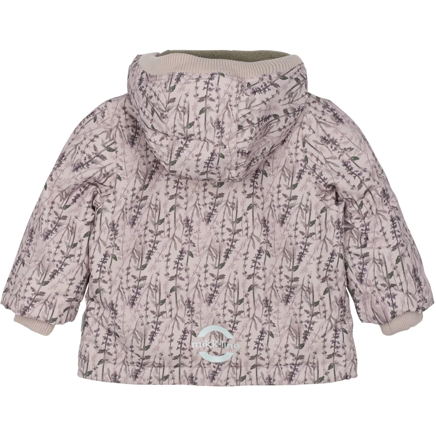 Mikk-Line Cloud Gray Polyester Baby Jacket AOP - Image 7